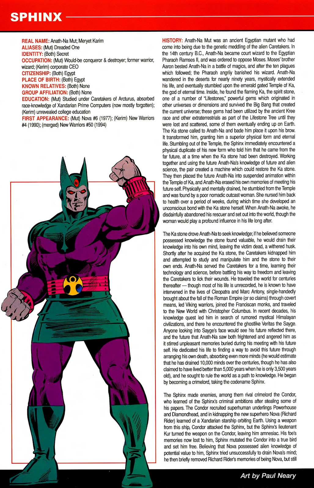 All-New Official Handbook of the Marvel Universe A to Z issue 10 - Page 38