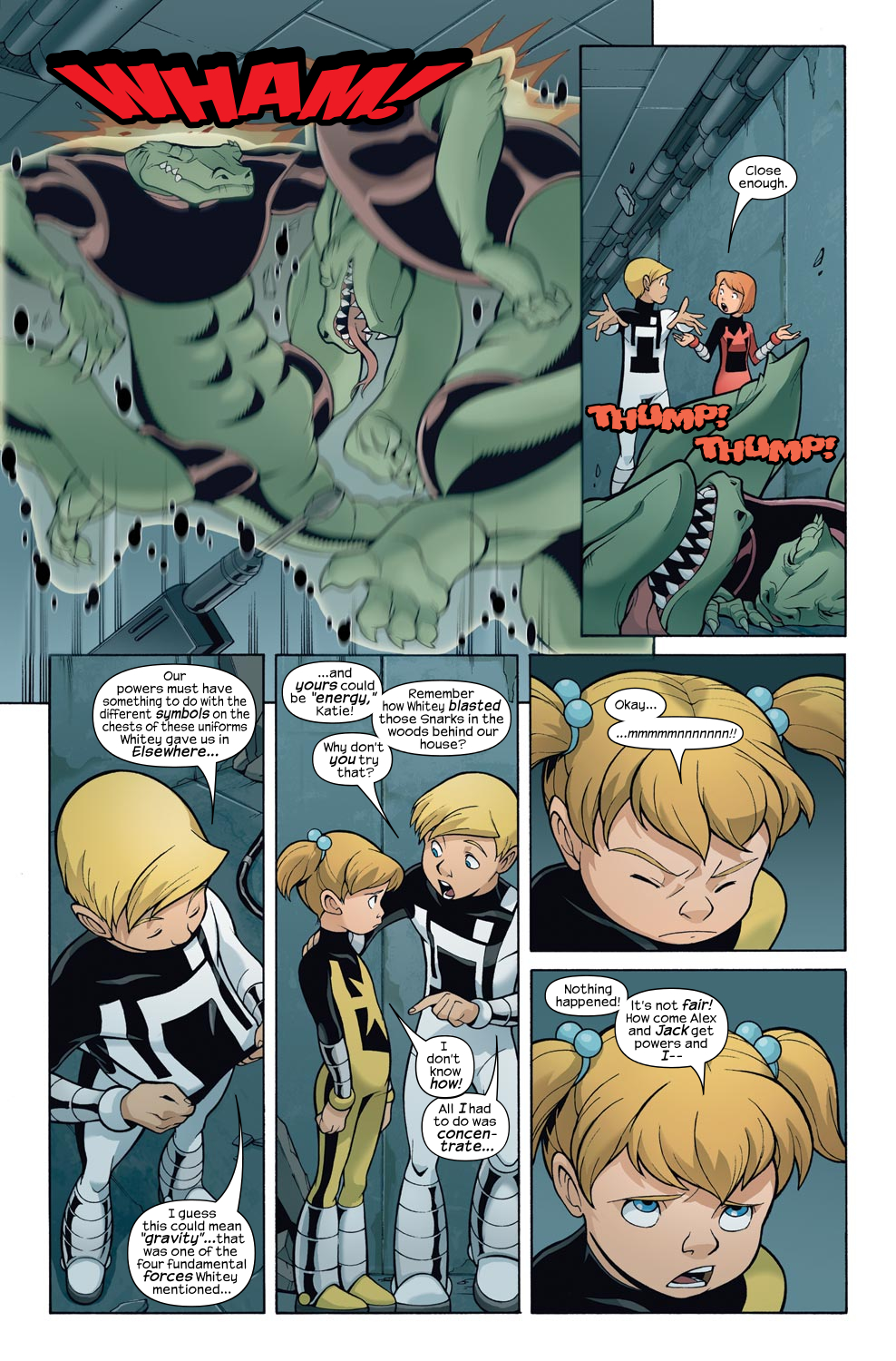 Read online Power Pack: Day One comic -  Issue #3 - 6