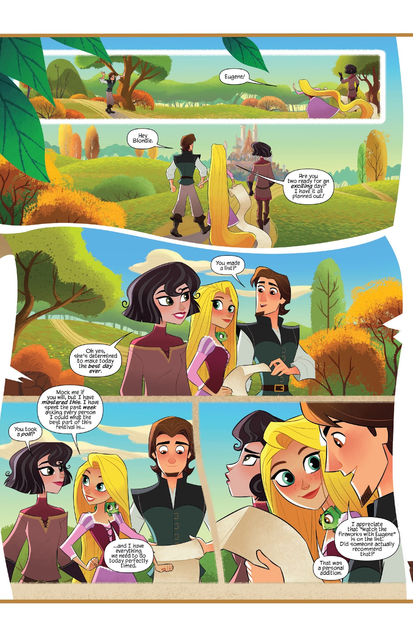 Read online Tangled: The Series: Hair-Raising Adventures comic -  Issue #1 - 4