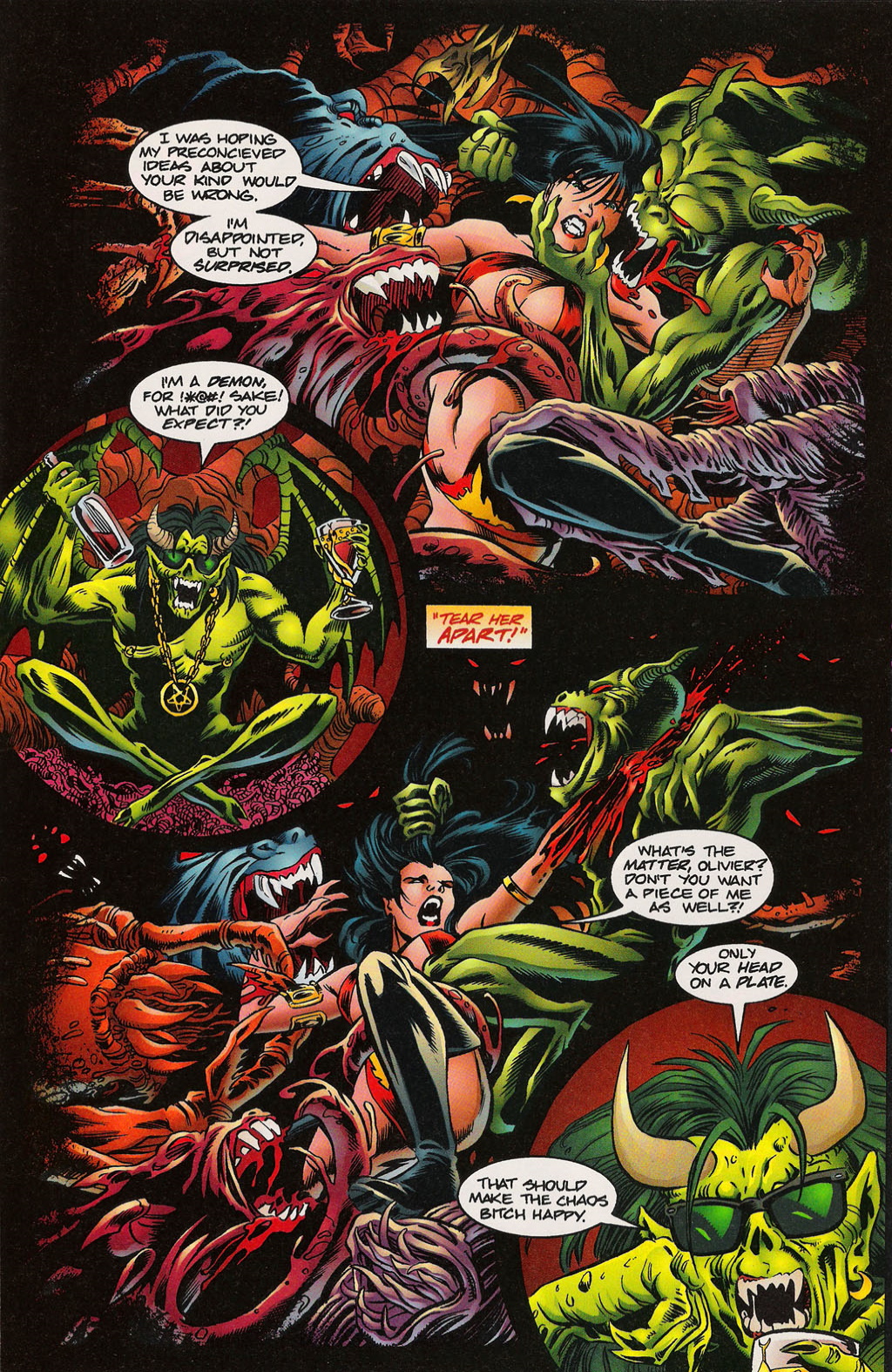 Read online Vampirella: Death & Destruction comic -  Issue # _TPB - 70
