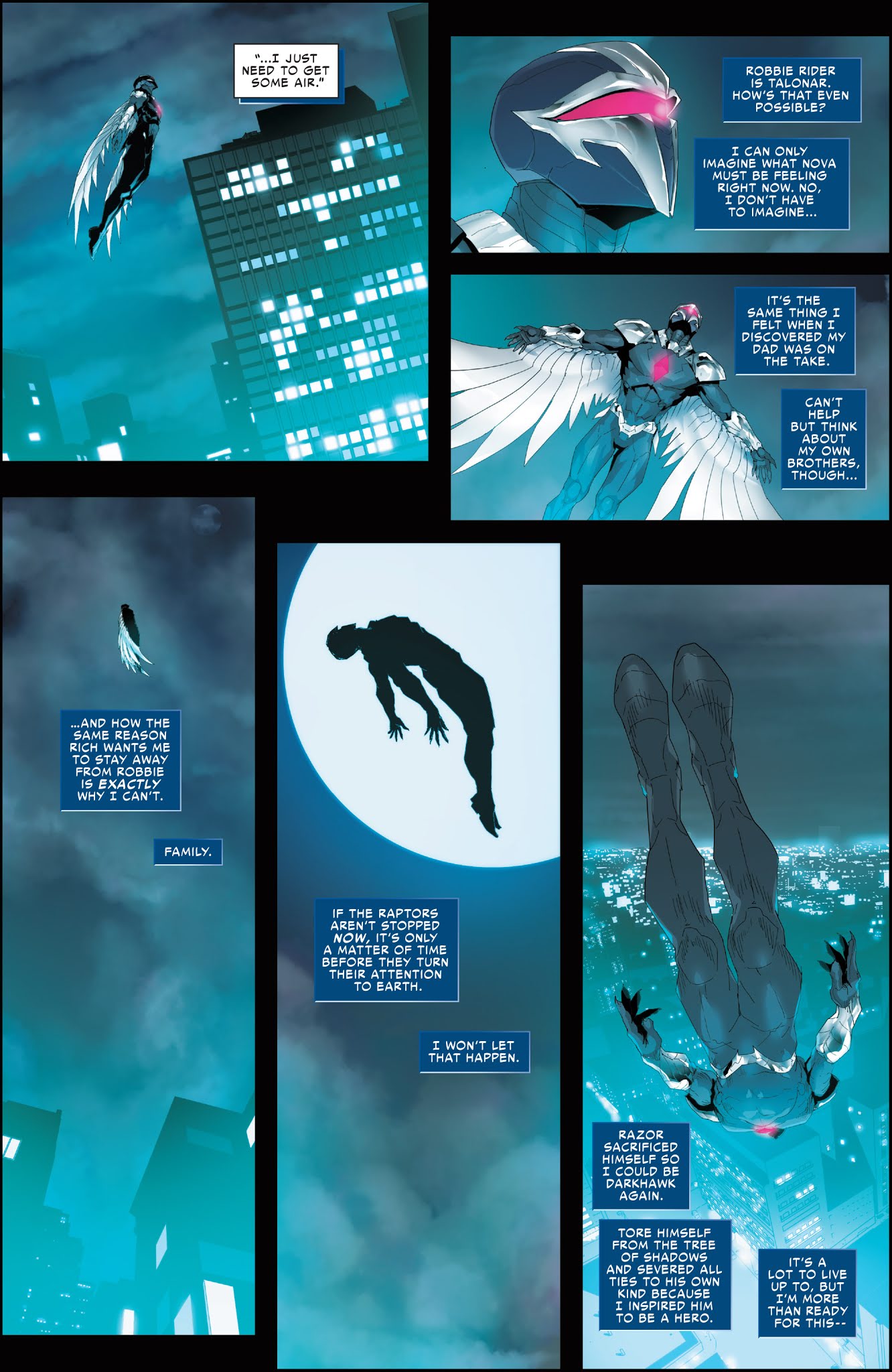 Read online Infinity Countdown: Darkhawk comic -  Issue #1 - 16
