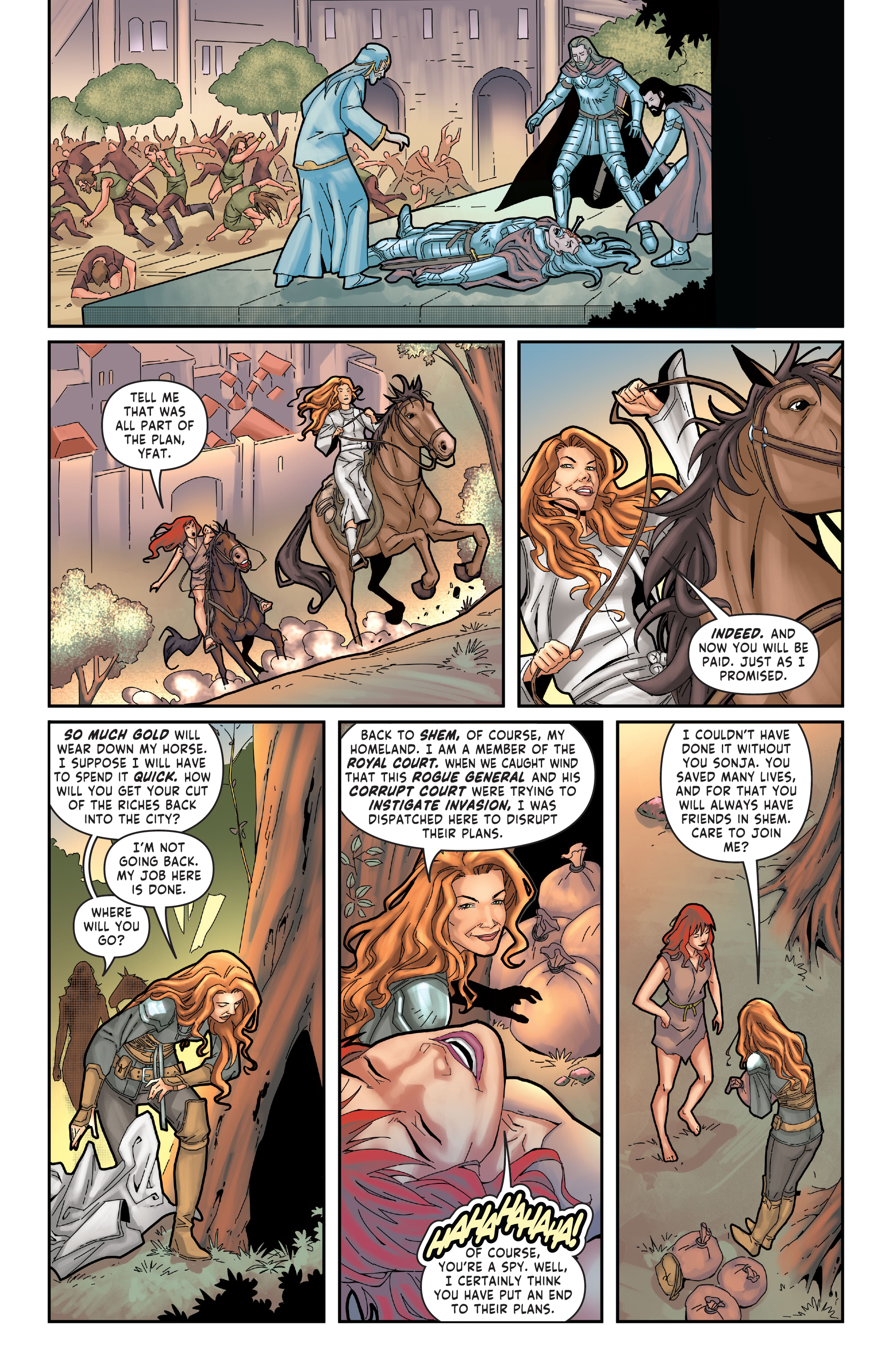 Read online Red Sonja: The Price of Blood comic -  Issue #3 - 26
