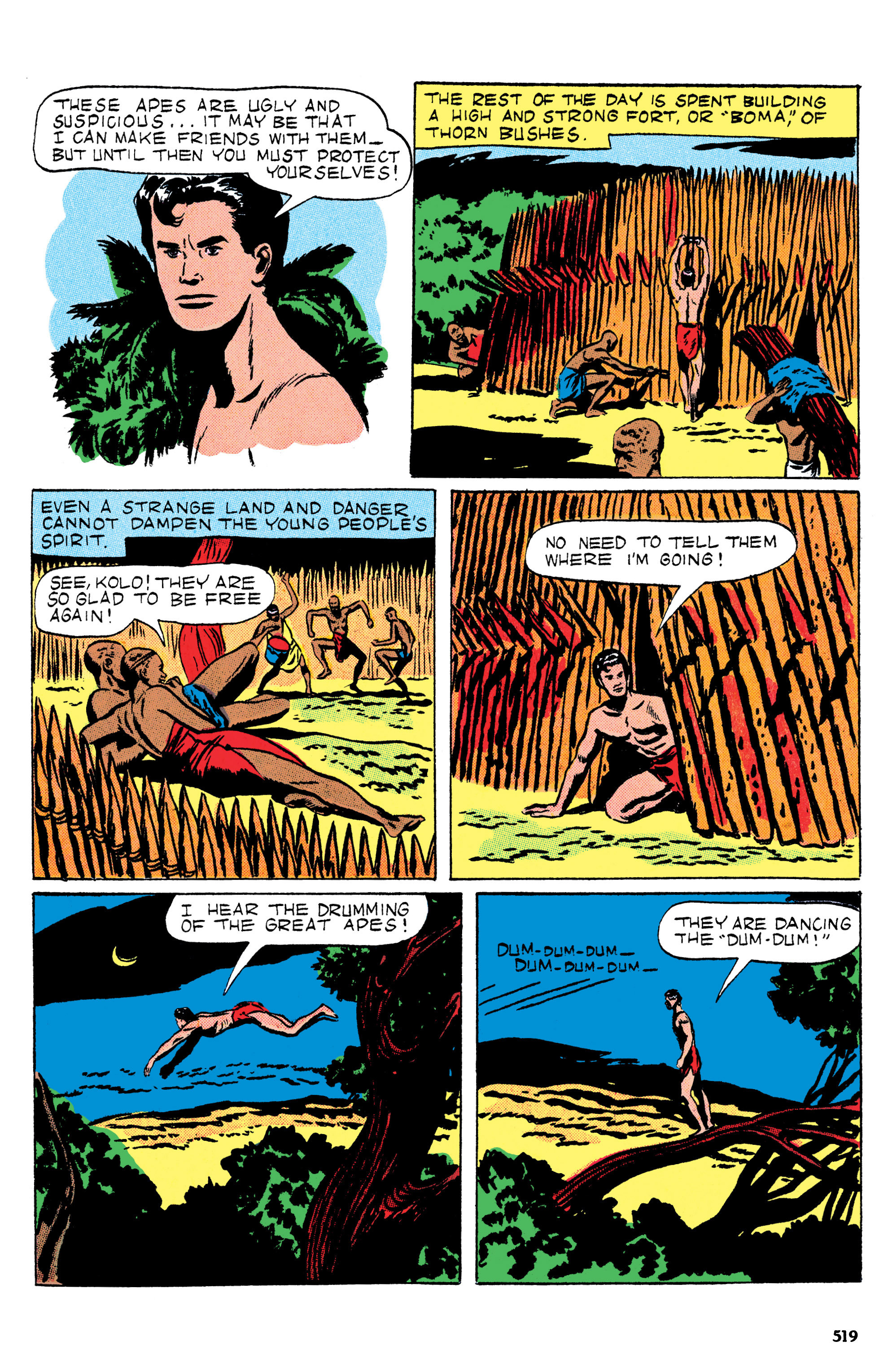 Read online Edgar Rice Burroughs Tarzan: The Jesse Marsh Years Omnibus comic -  Issue # TPB (Part 6) - 21