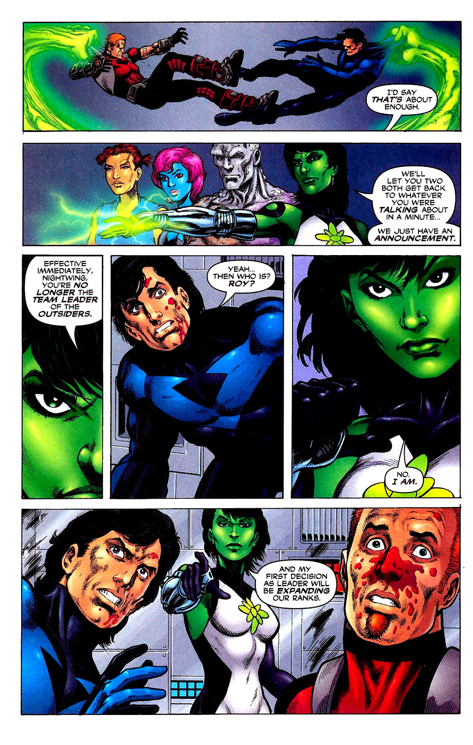 Read online Outsiders (2003) comic -  Issue #16 - 22