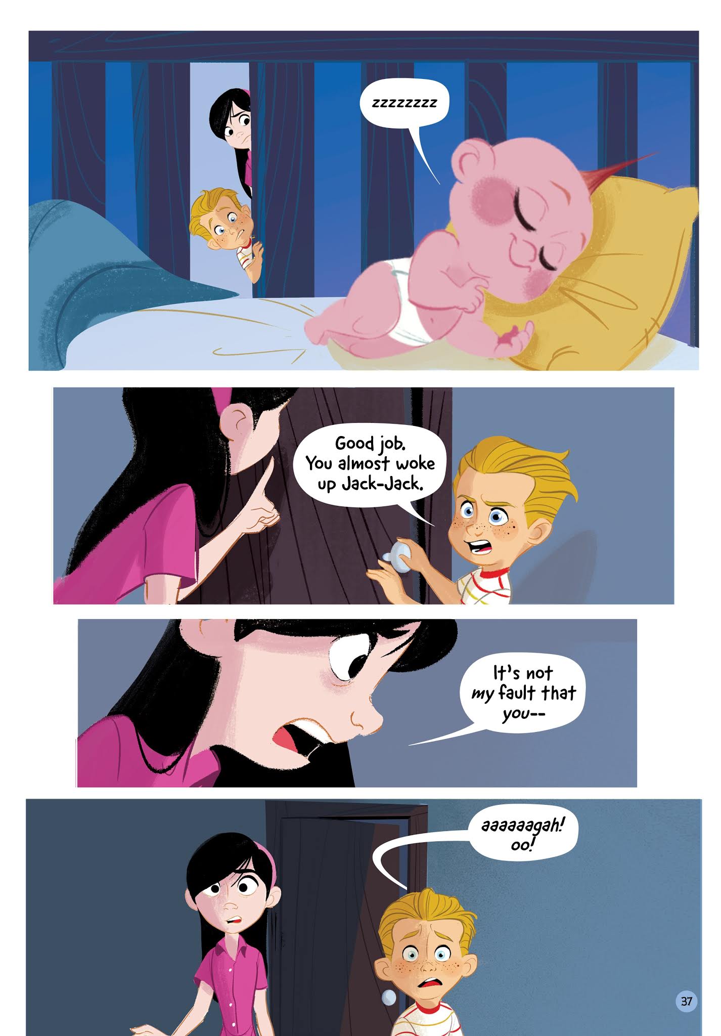 Read online Disney·PIXAR The Incredibles 2: Heroes at Home comic -  Issue # Full - 36