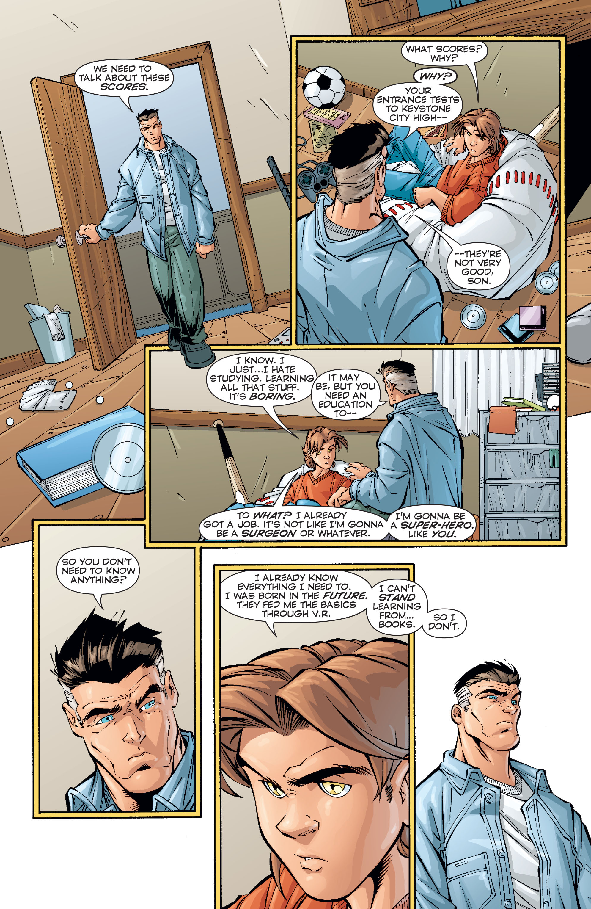 Read online Teen Titans/Outsiders Secret Files comic -  Issue # Full - 21