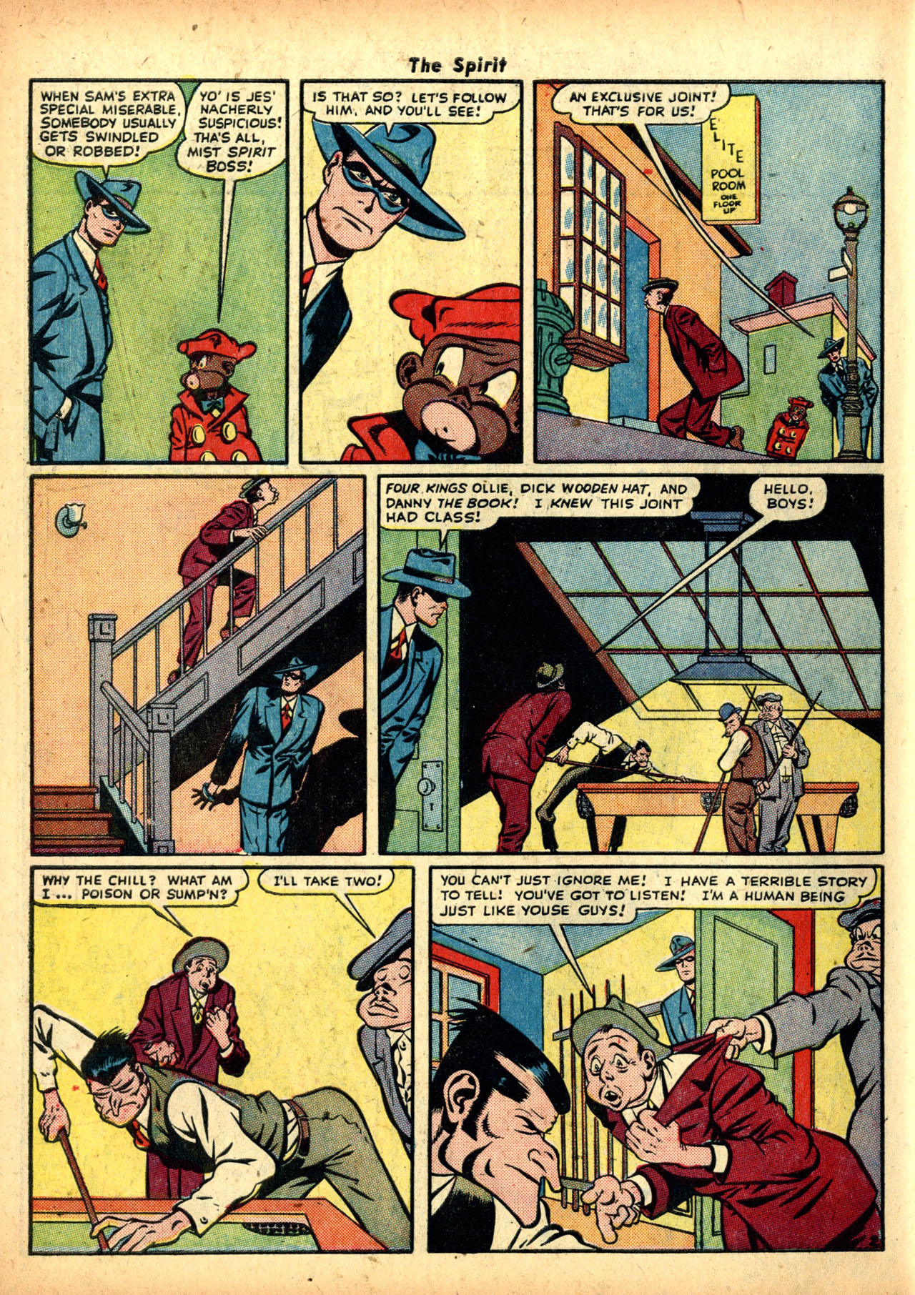 Read online The Spirit (1944) comic -  Issue #5 - 44