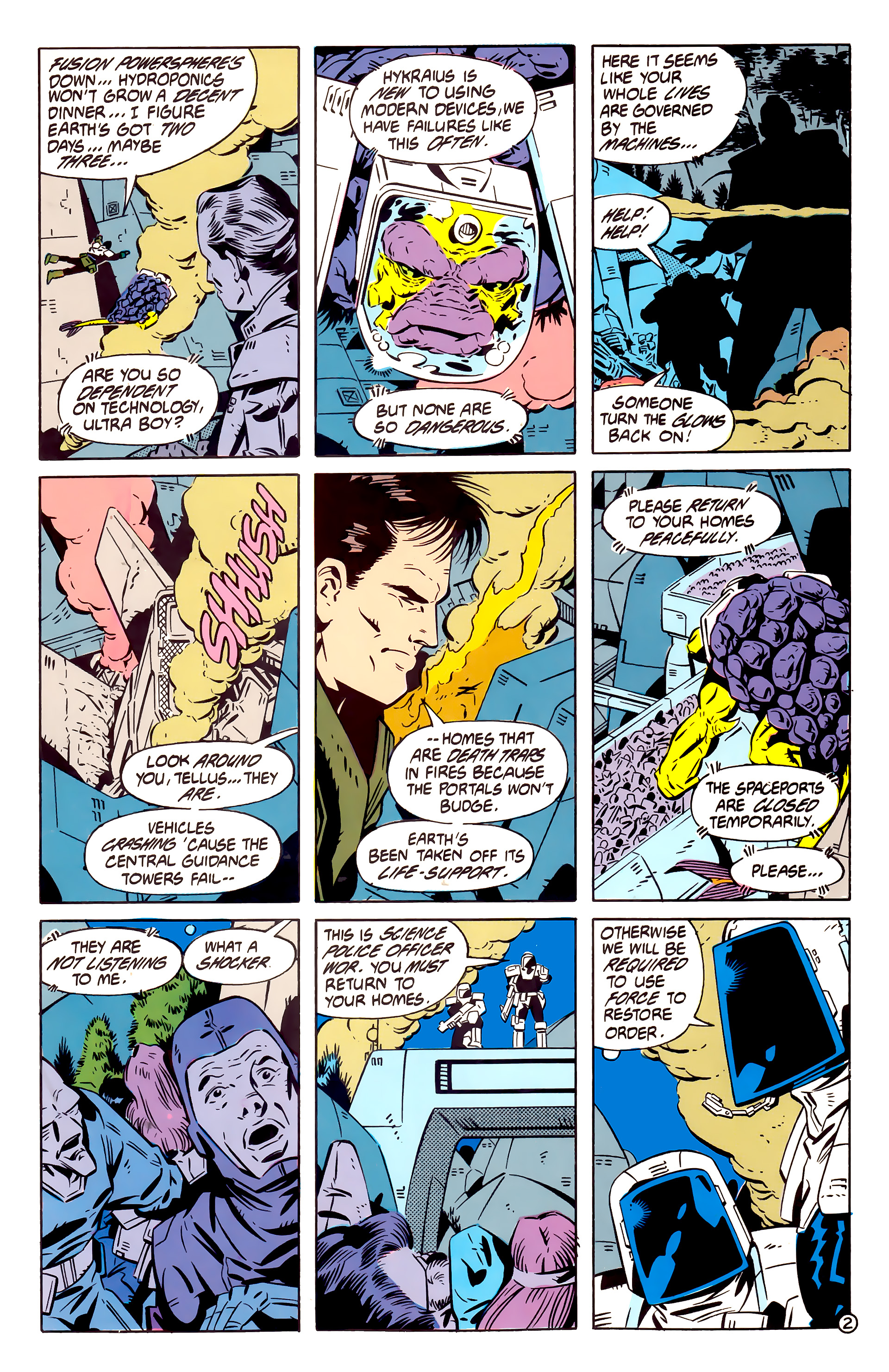 Read online Legion of Super-Heroes (1984) comic -  Issue #61 - 3