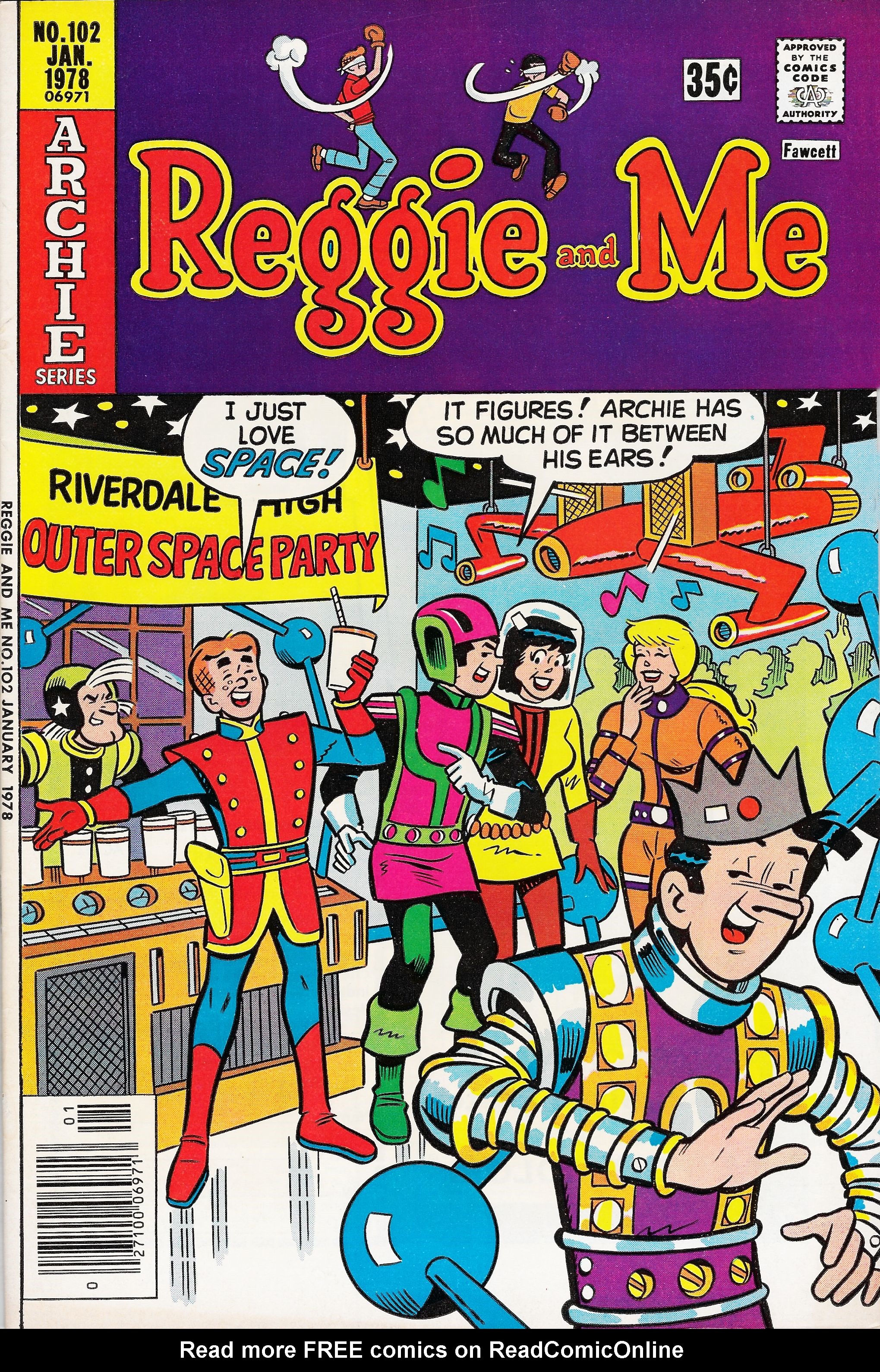 Read online Reggie and Me (1966) comic -  Issue #102 - 1