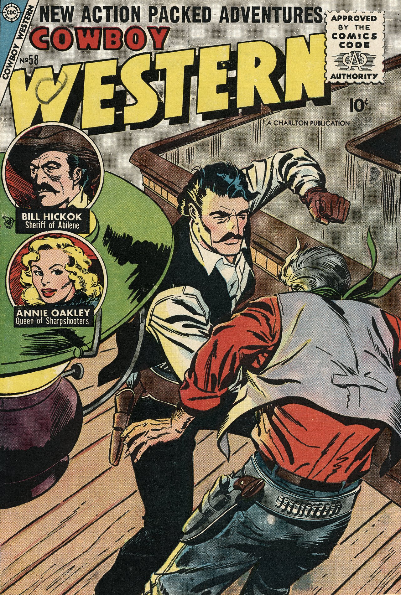 Read online Cowboy Western comic -  Issue #58 - 1
