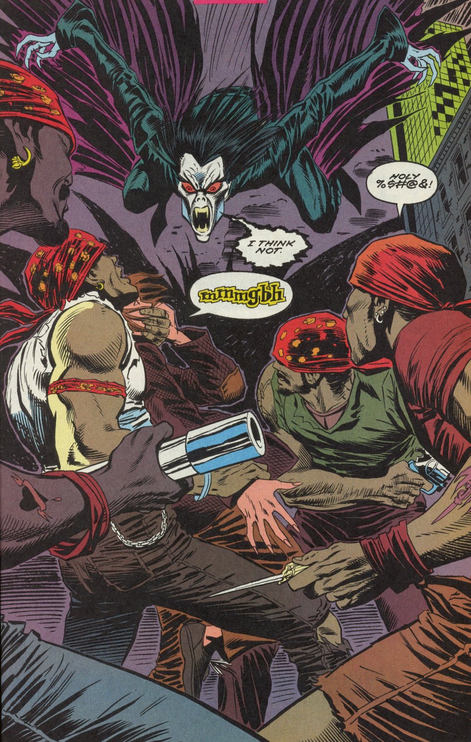 Read online Morbius: The Living Vampire (1992) comic -  Issue #5 - 17