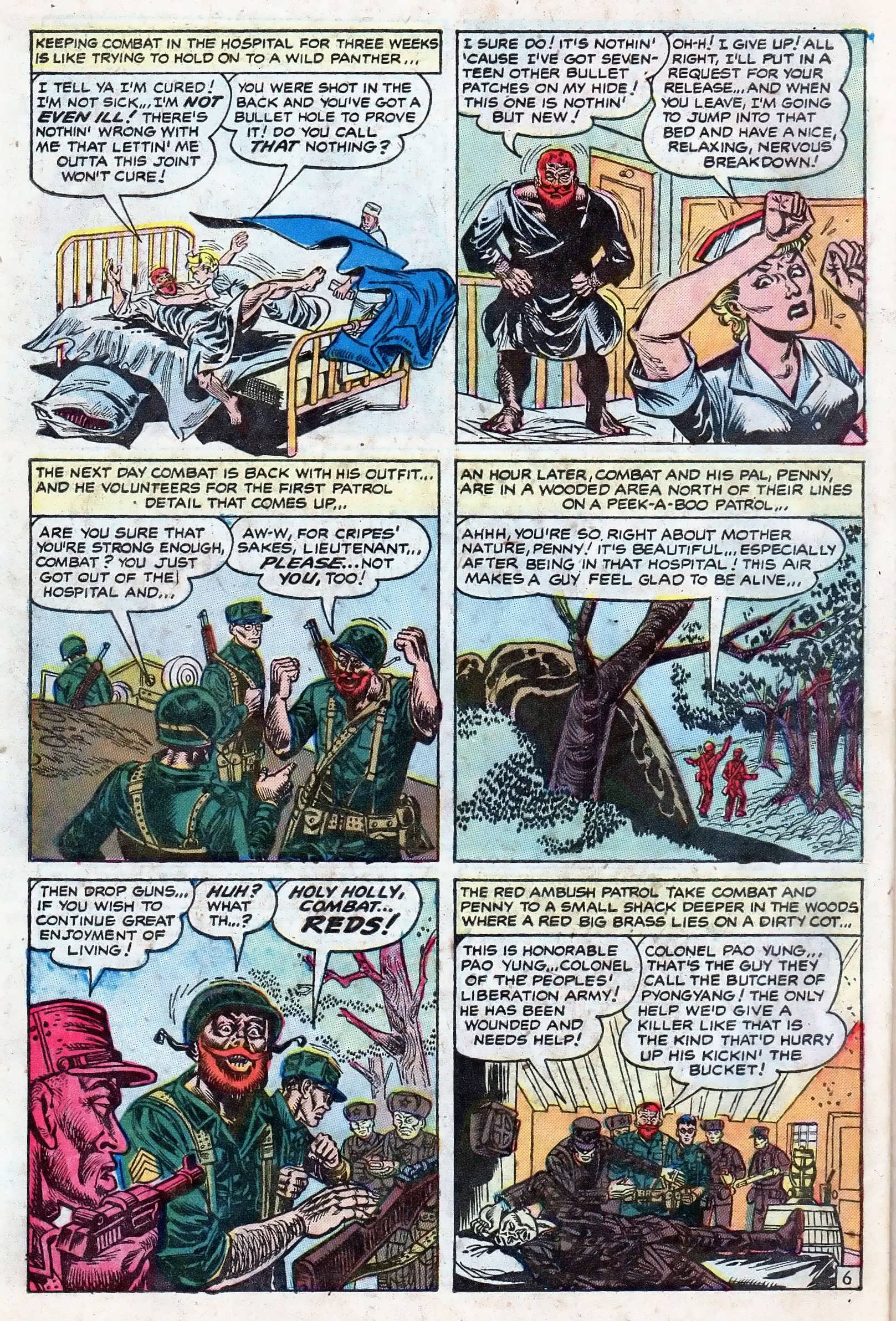 Read online Combat (1952) comic -  Issue #8 - 8