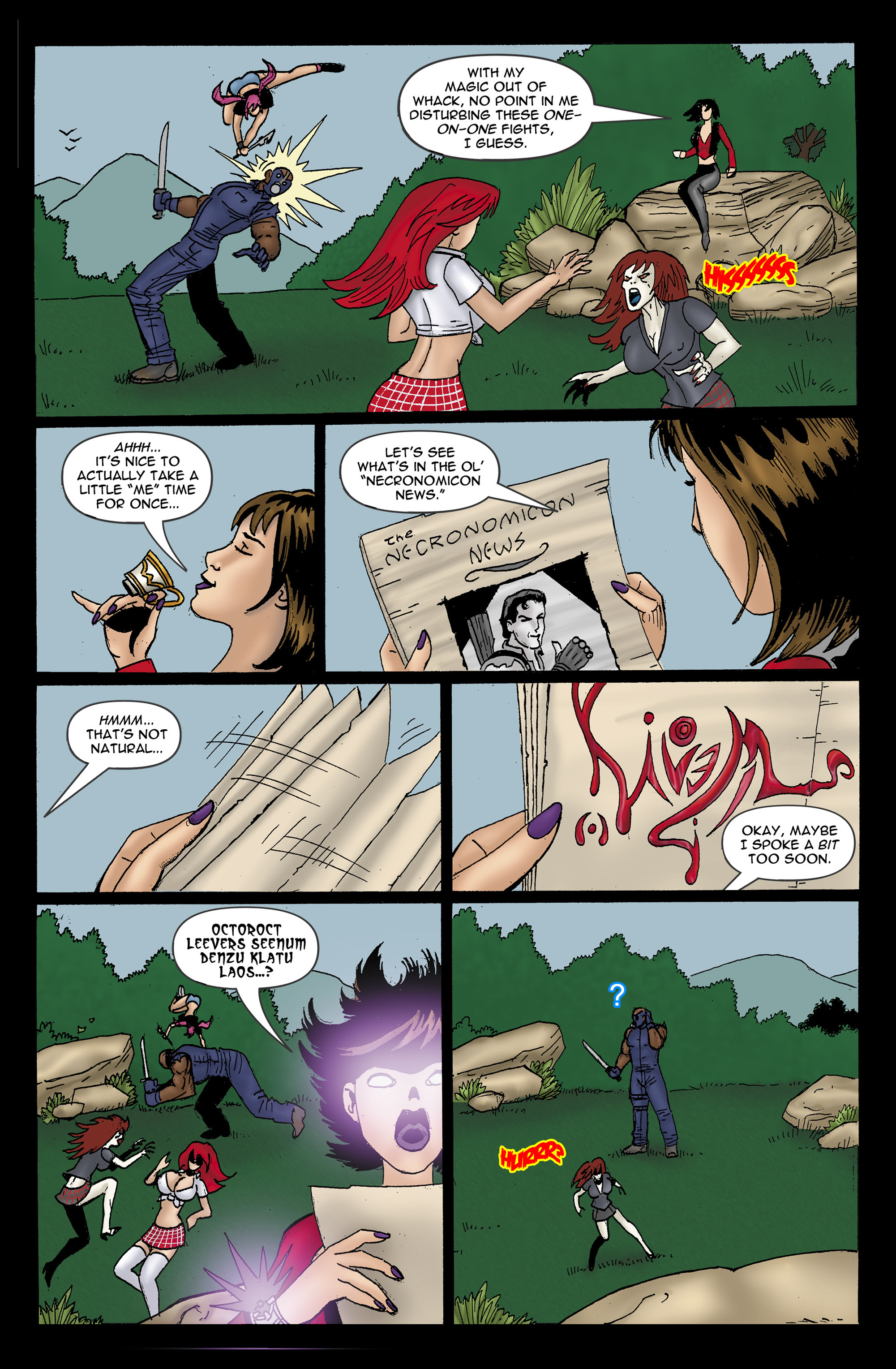 Read online Chaos Campus: Sorority Girls Vs. Zombies comic -  Issue #10 - 15