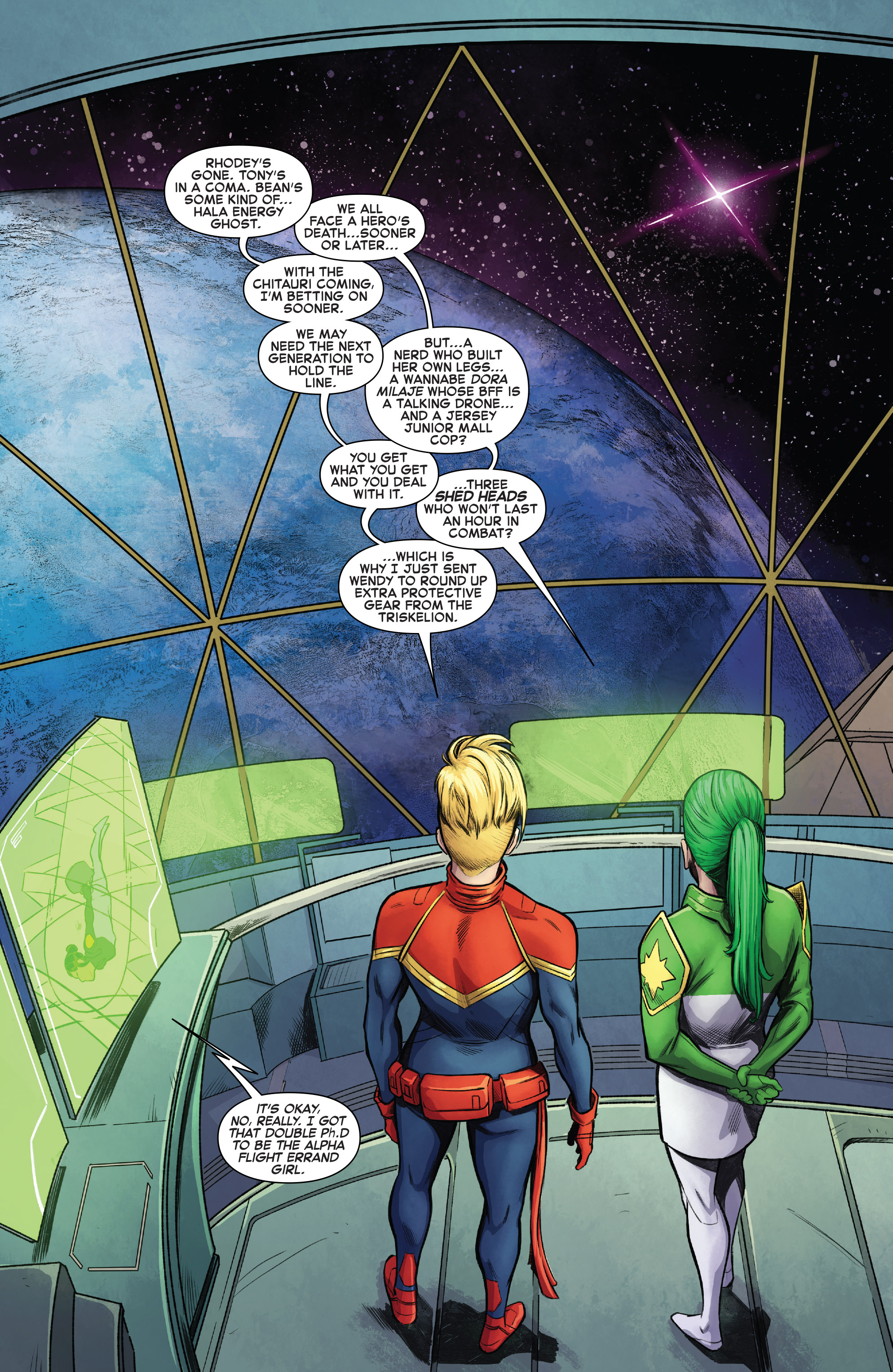 Read online The Mighty Captain Marvel comic -  Issue #5 - 8