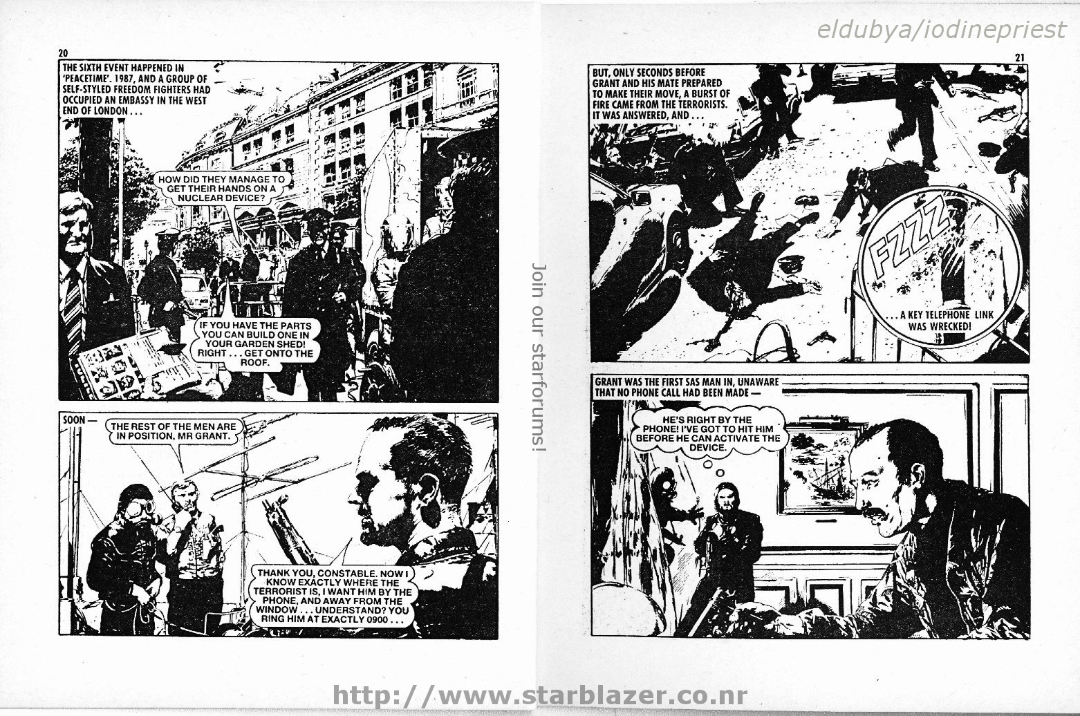 Read online Starblazer comic -  Issue #198 - 12