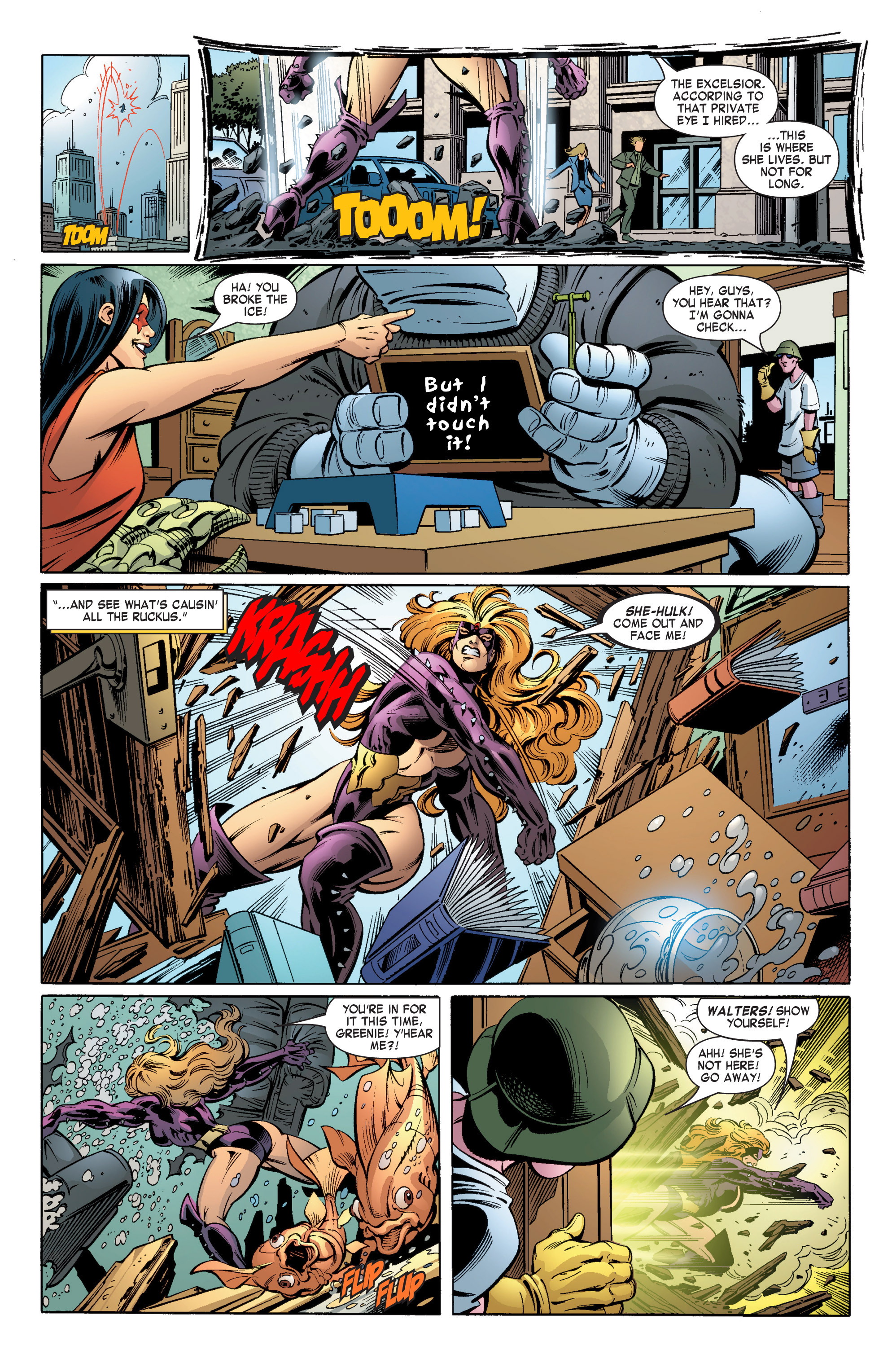 Read online She-Hulk (2004) comic -  Issue #11 - 9