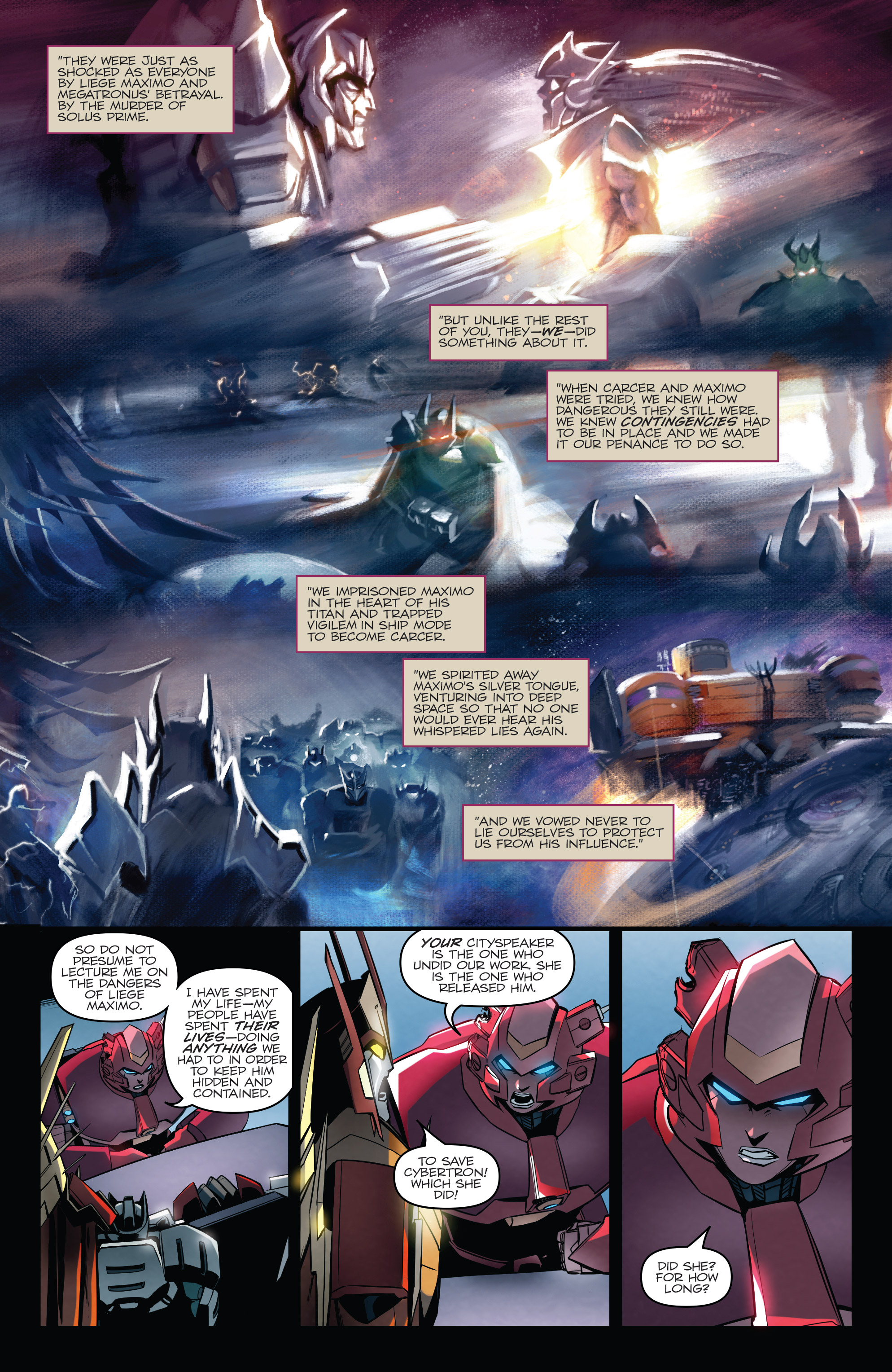 Read online Transformers: Till All Are One comic -  Issue #9 - 14