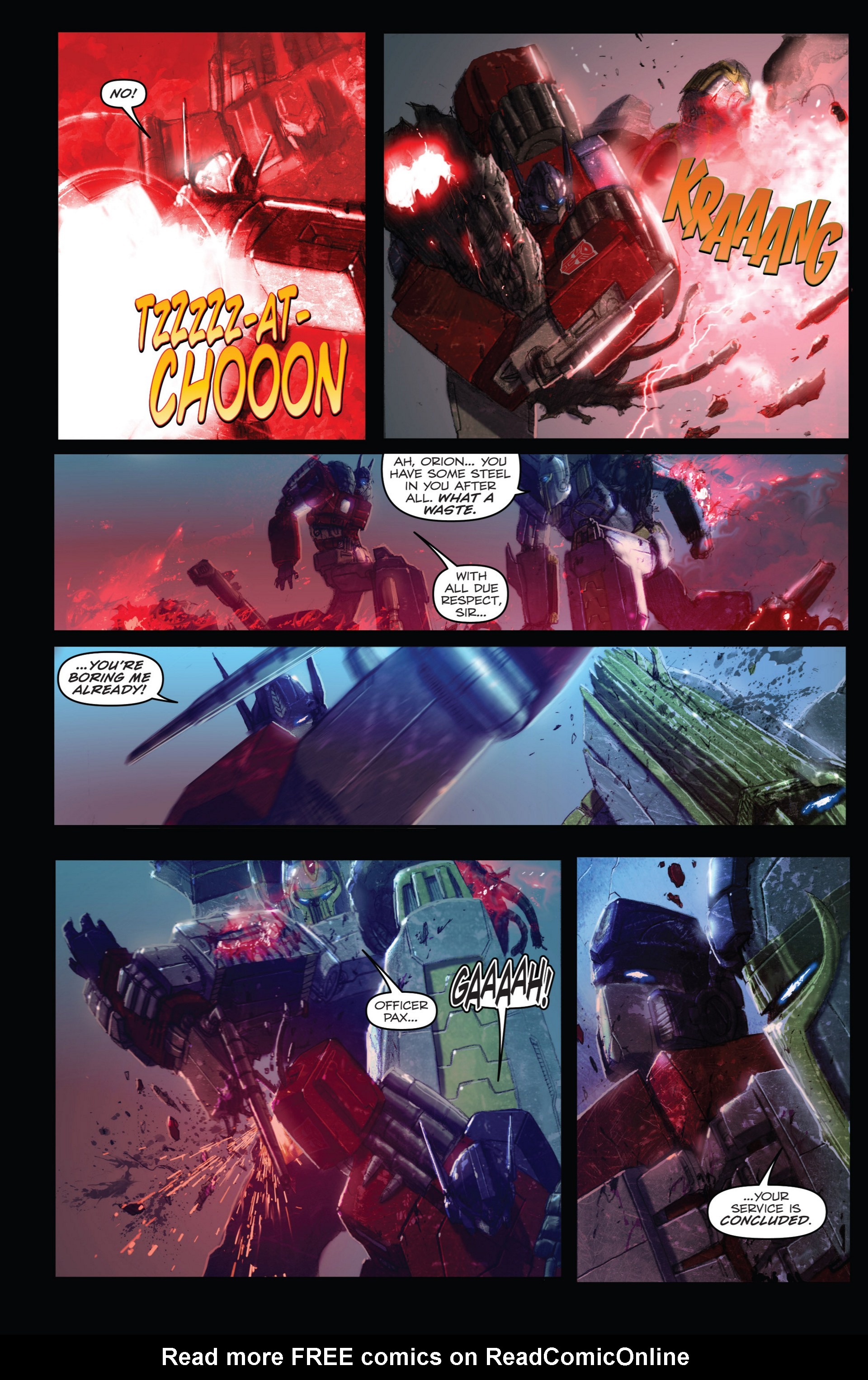 Read online Transformers: Autocracy comic -  Issue # Full - 74