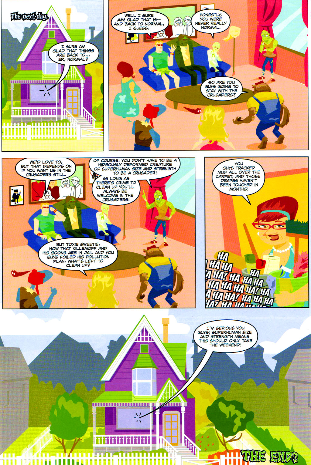 Read online Lloyd Kaufman Presents: The Toxic Avenger and Other Tromatic Tales comic -  Issue # TPB (Part 1) - 70