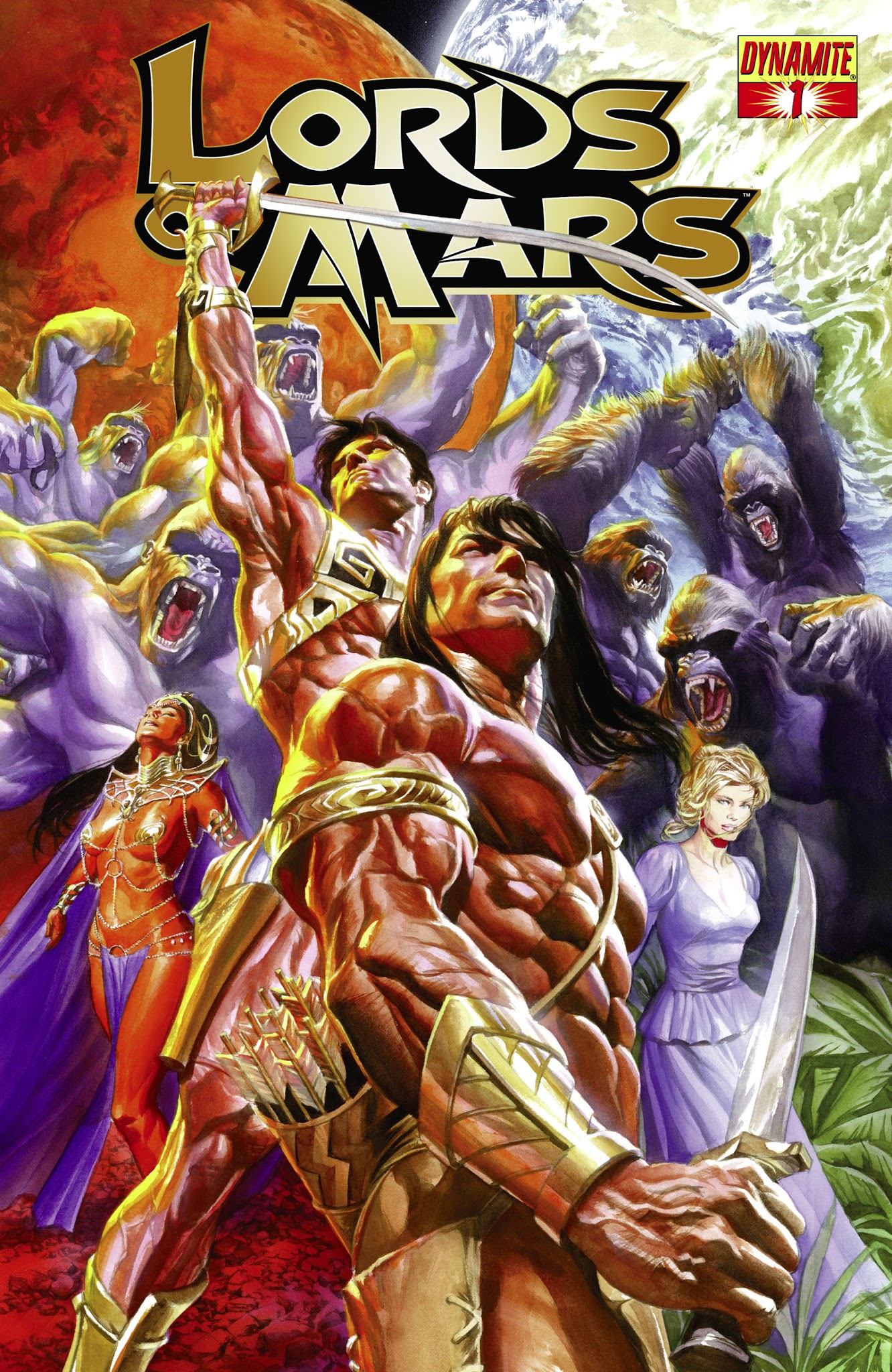 Read online Lords Of Mars comic -  Issue #1 - 1