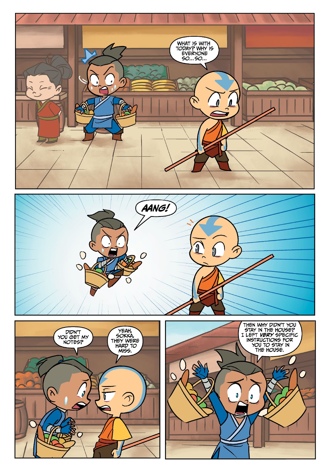 Avatar: The Last Airbender Chibis - Aang's Unfreezing Day issue Full - Page 21