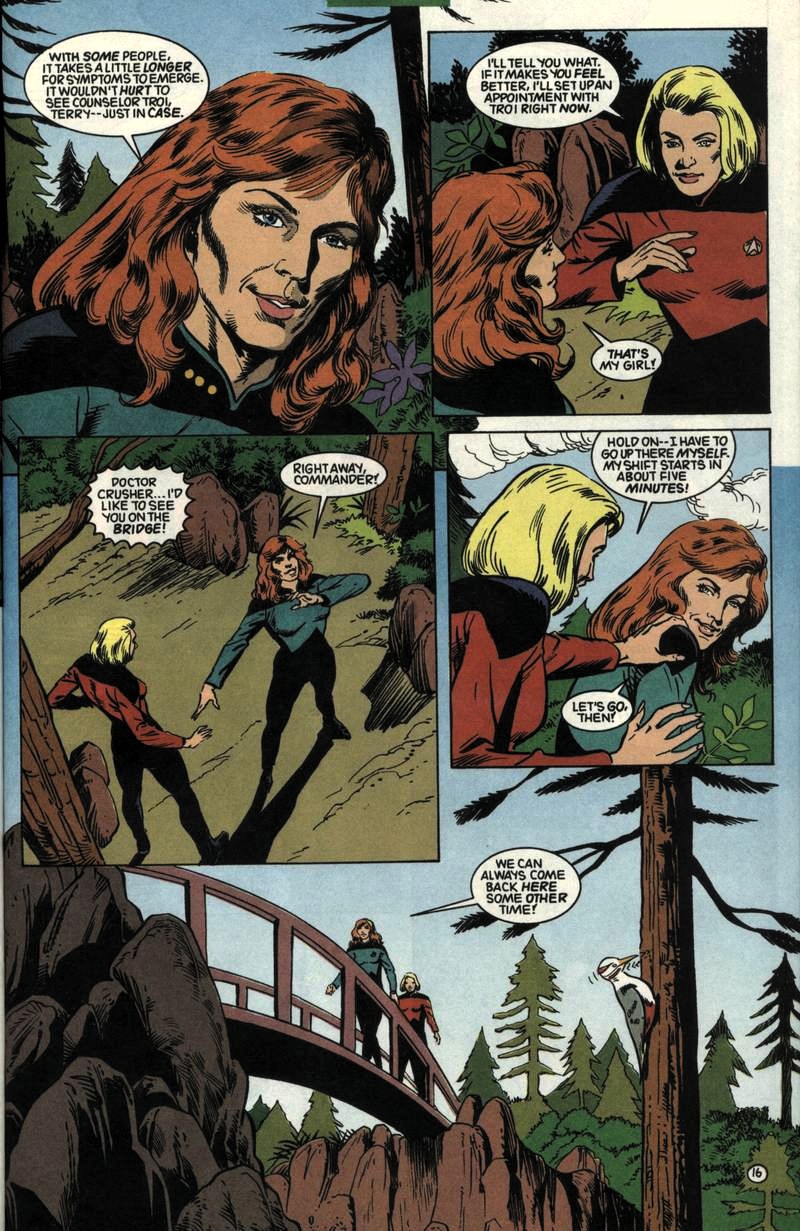 Read online Star Trek: The Next Generation (1989) comic -  Issue #39 - 17