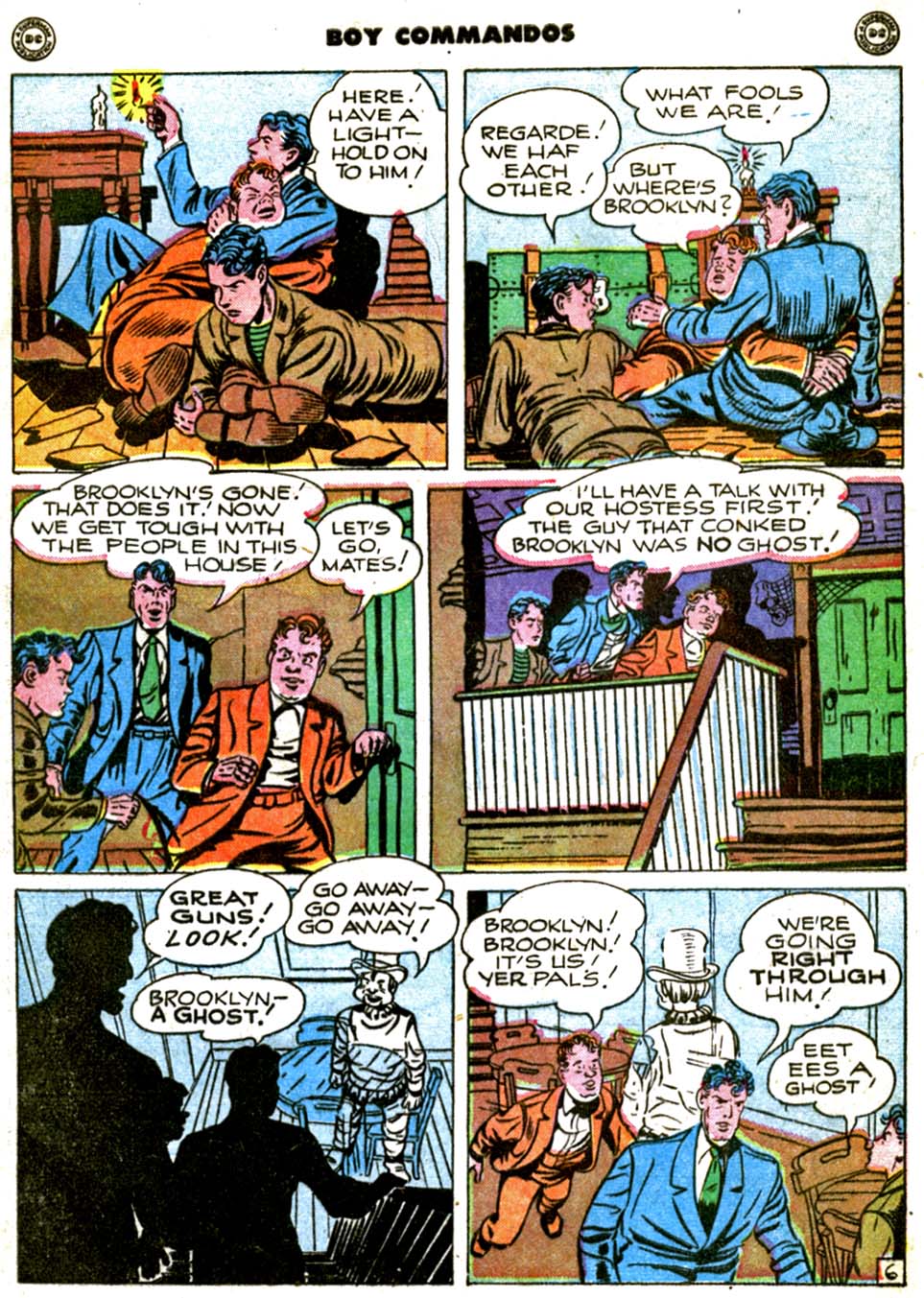 Read online Boy Commandos comic -  Issue #16 - 43