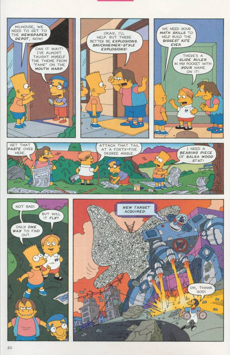 Read online Simpsons Comics comic -  Issue #61 - 21
