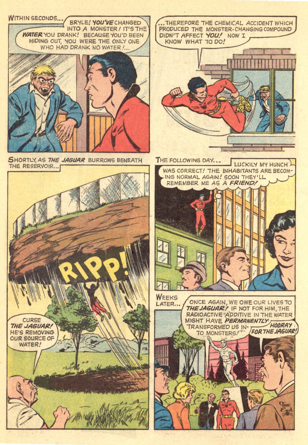 Read online Adventures of the Jaguar comic -  Issue #4 - 33