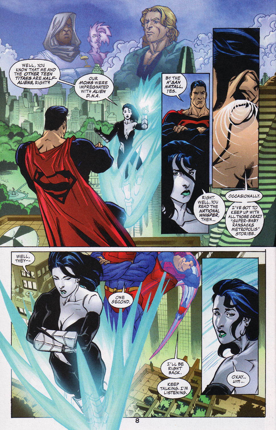 Read online Adventures of Superman (1987) comic -  Issue #607 - 8