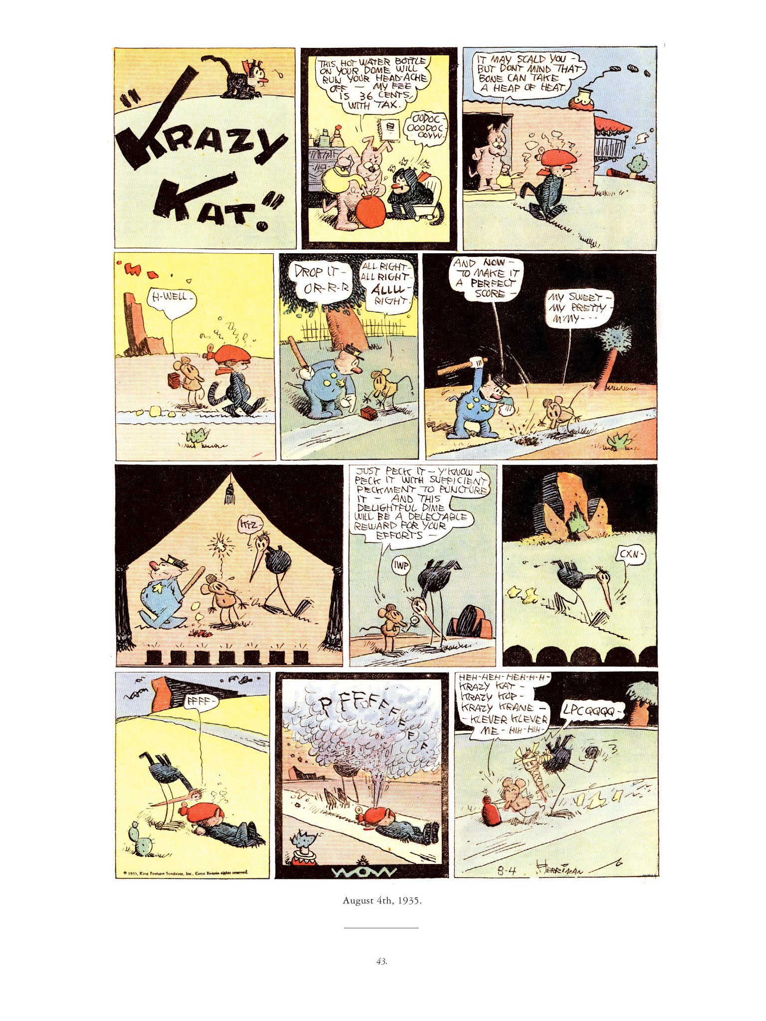 Read online Krazy & Ignatz comic -  Issue # TPB 9 - 41