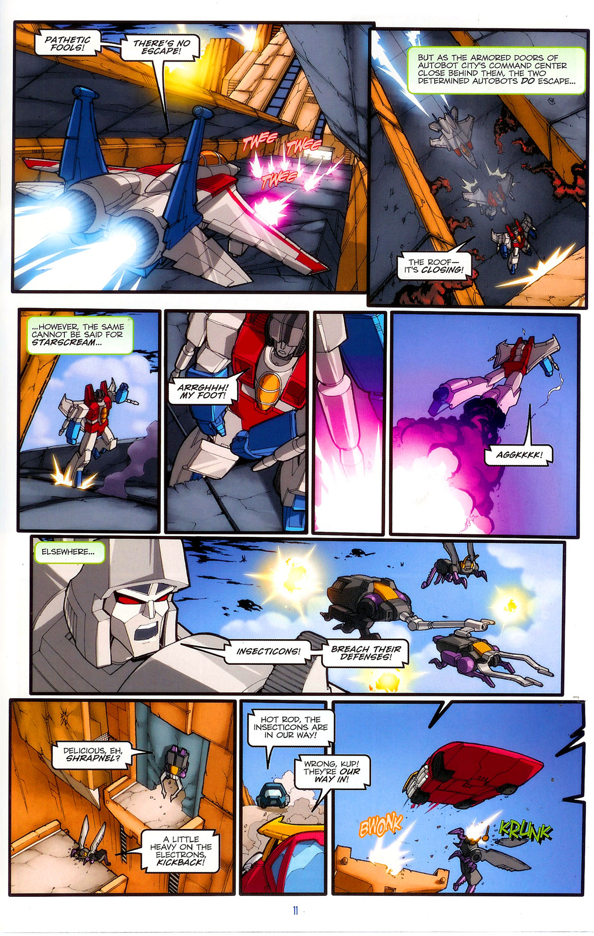 Read online The Transformers The Animated Movie comic Issue 1