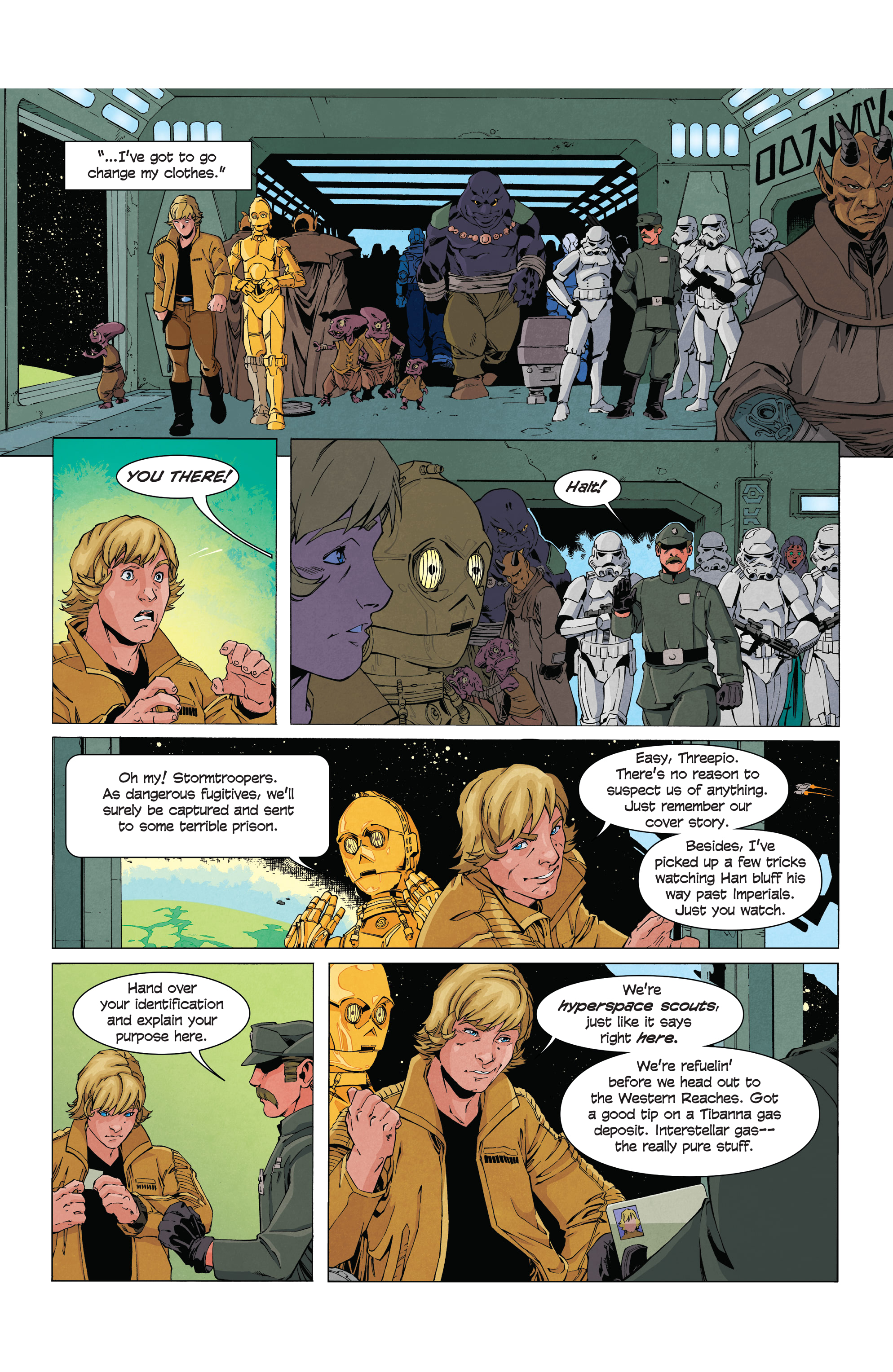 Read online Star Wars Adventures: The Weapon of A Jedi comic -  Issue #1 - 9