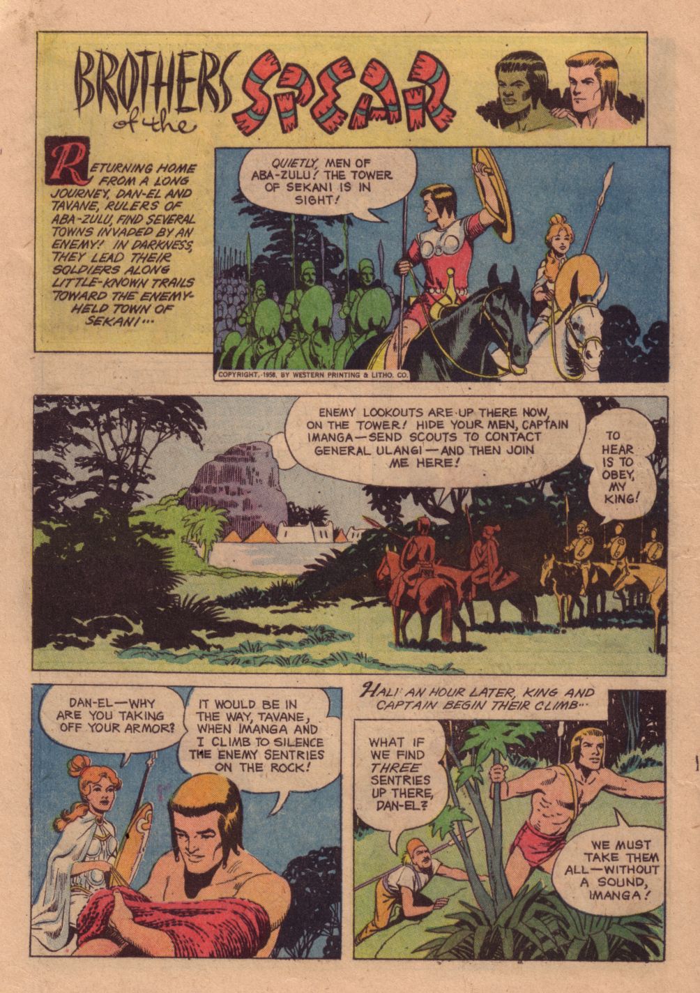 Read online Tarzan (1948) comic -  Issue #105 - 28