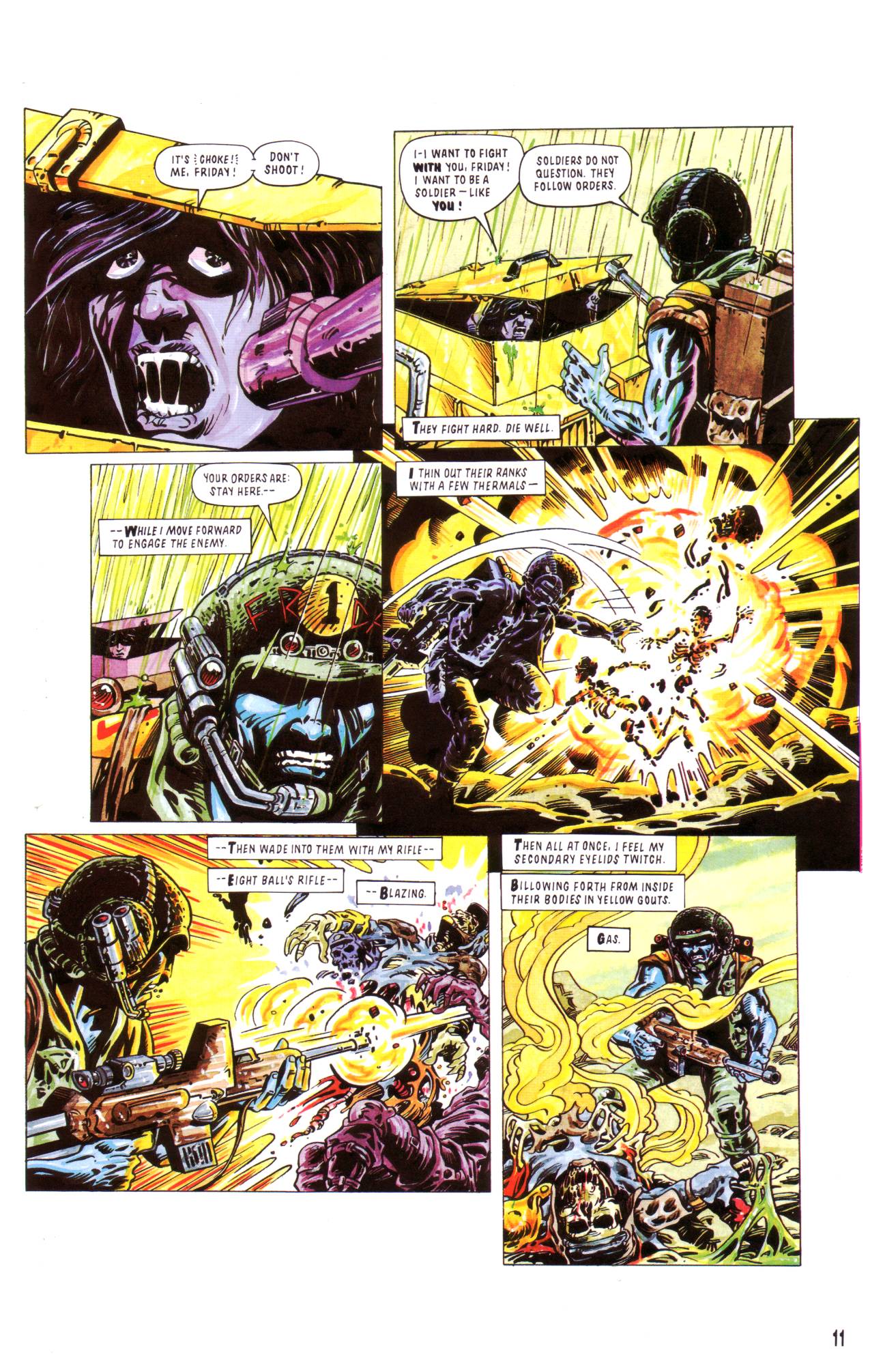 Read online Rogue Trooper:  The Final Warrior comic -  Issue #6 - 12