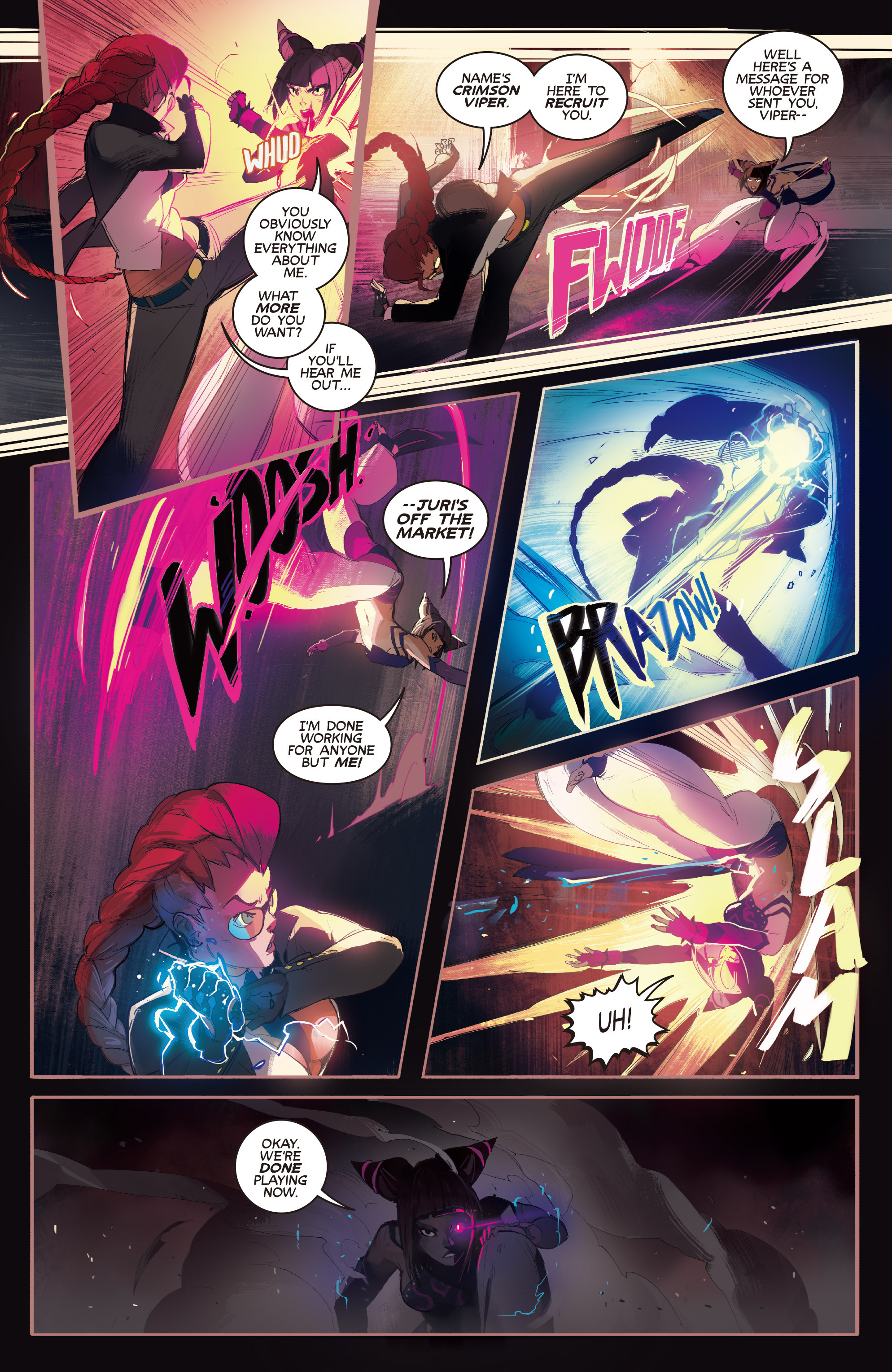 Read online Street Fighter Unlimited comic -  Issue #4 - 24