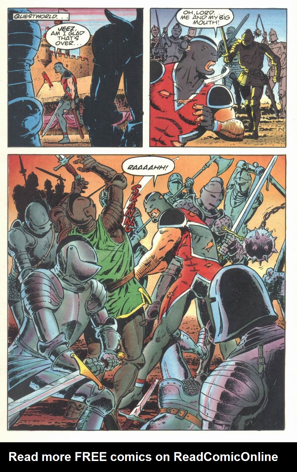 Read online Knights of Pendragon comic -  Issue #1 - 17