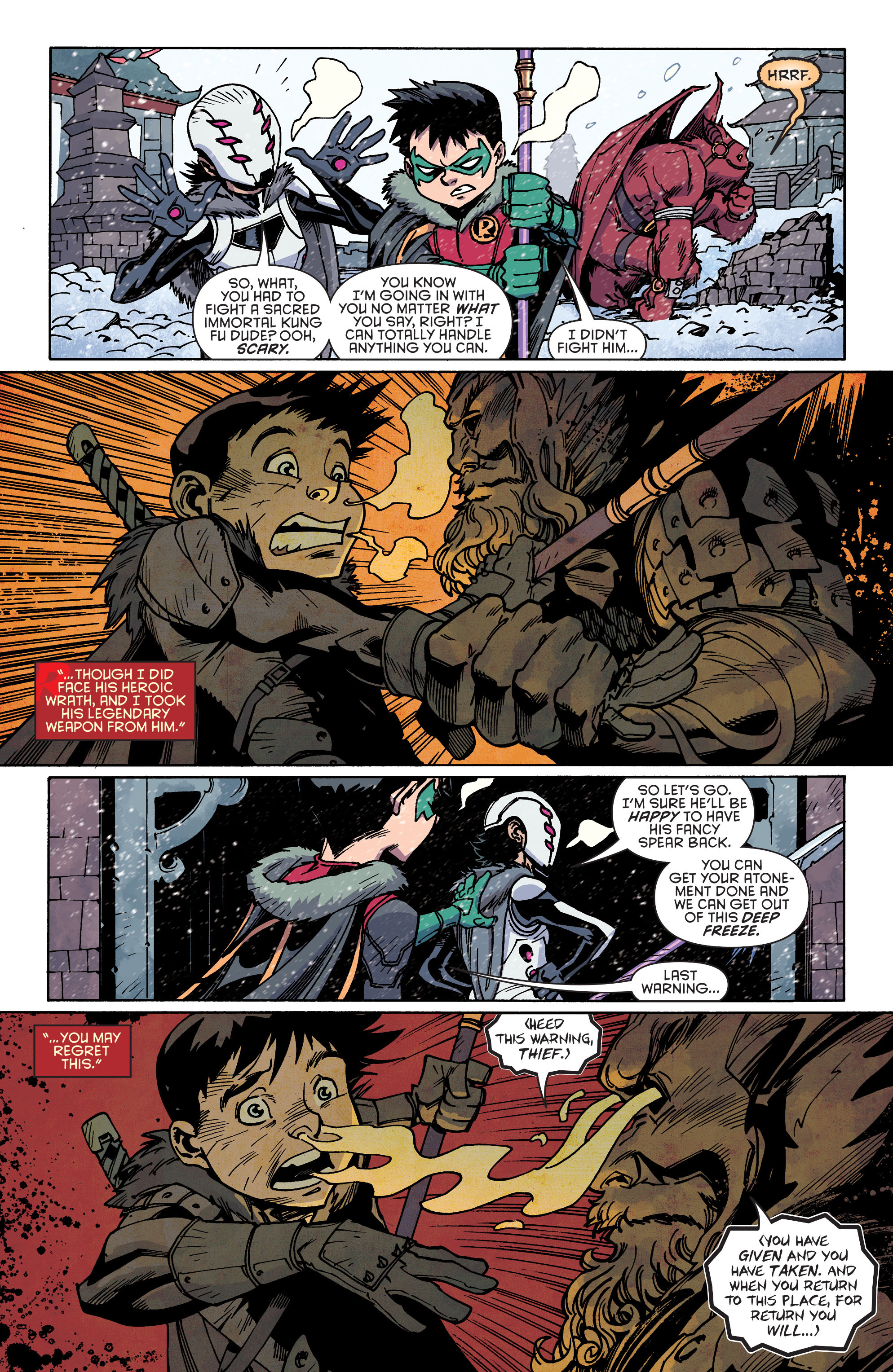 Read online Robin: Son of Batman comic -  Issue #8 - 9
