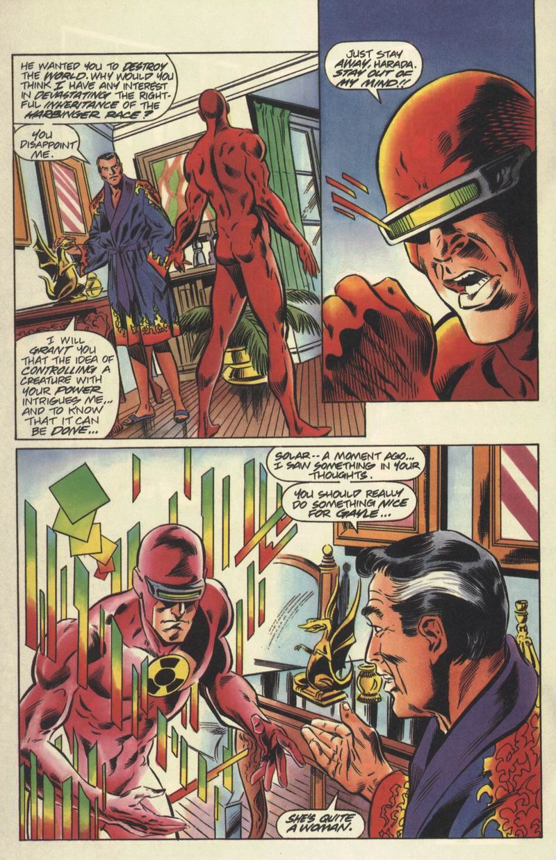 Read online Solar, Man of the Atom comic -  Issue #24 - 14