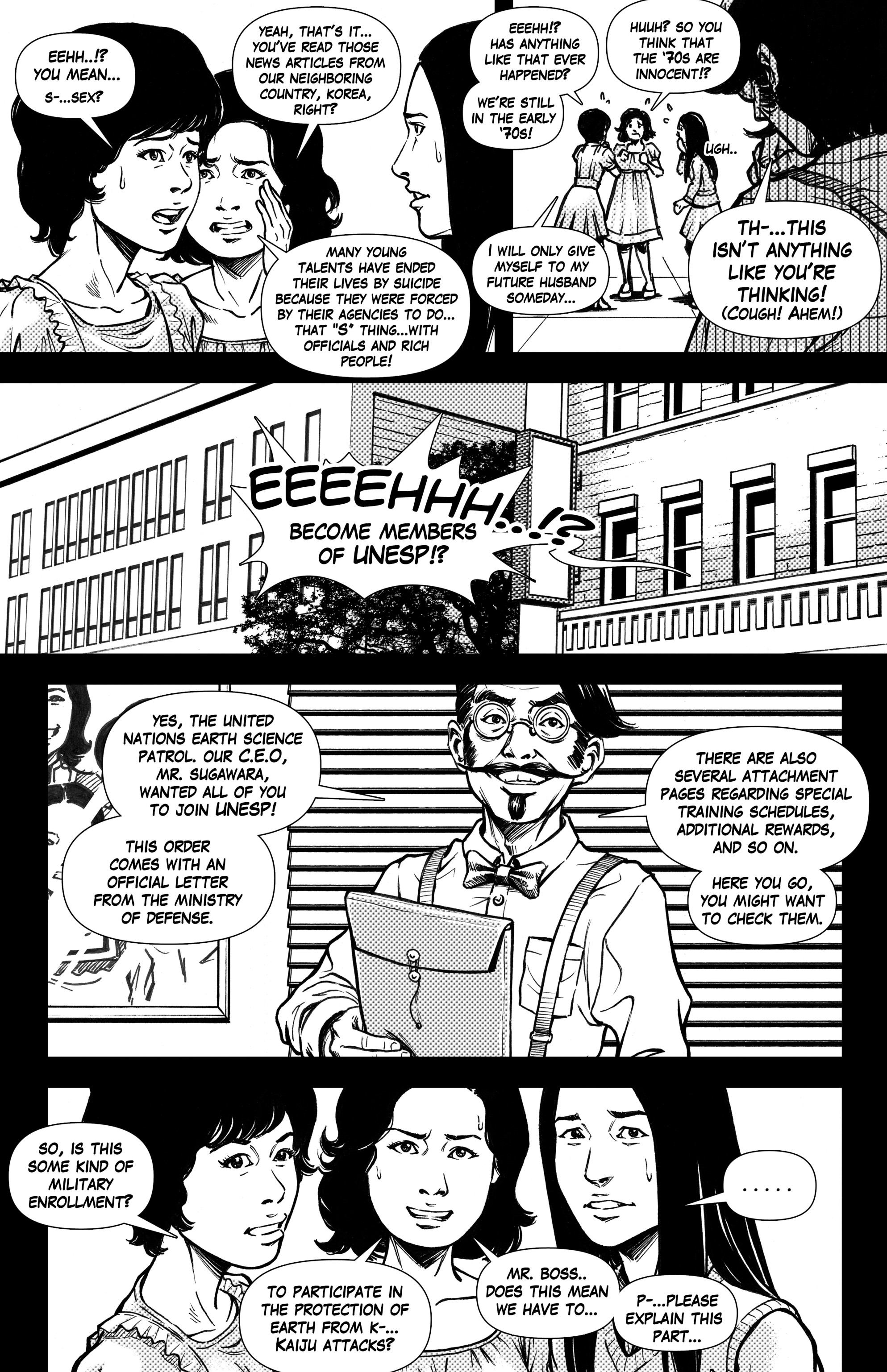 Read online Konnichiwa Kaiju-Kun comic -  Issue #1 - 12