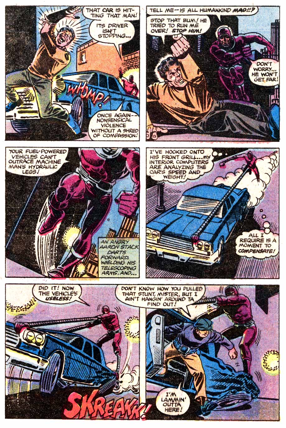 Read online Machine Man (1978) comic -  Issue #12 - 4