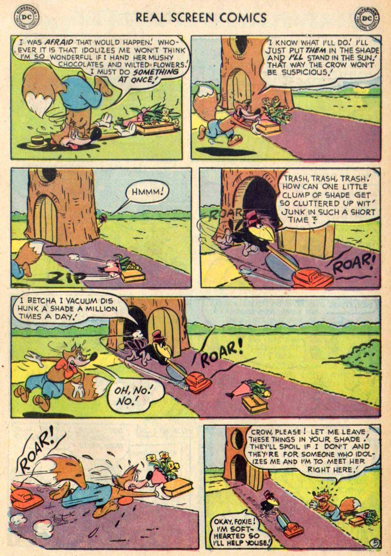 Read online Real Screen Comics comic -  Issue #60 - 7