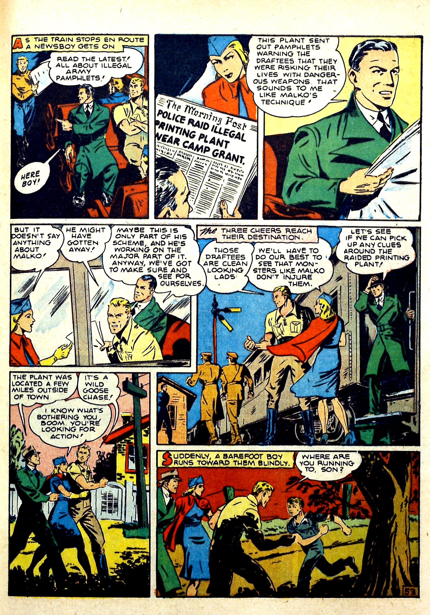 Read online Our Flag Comics comic -  Issue #3 - 54