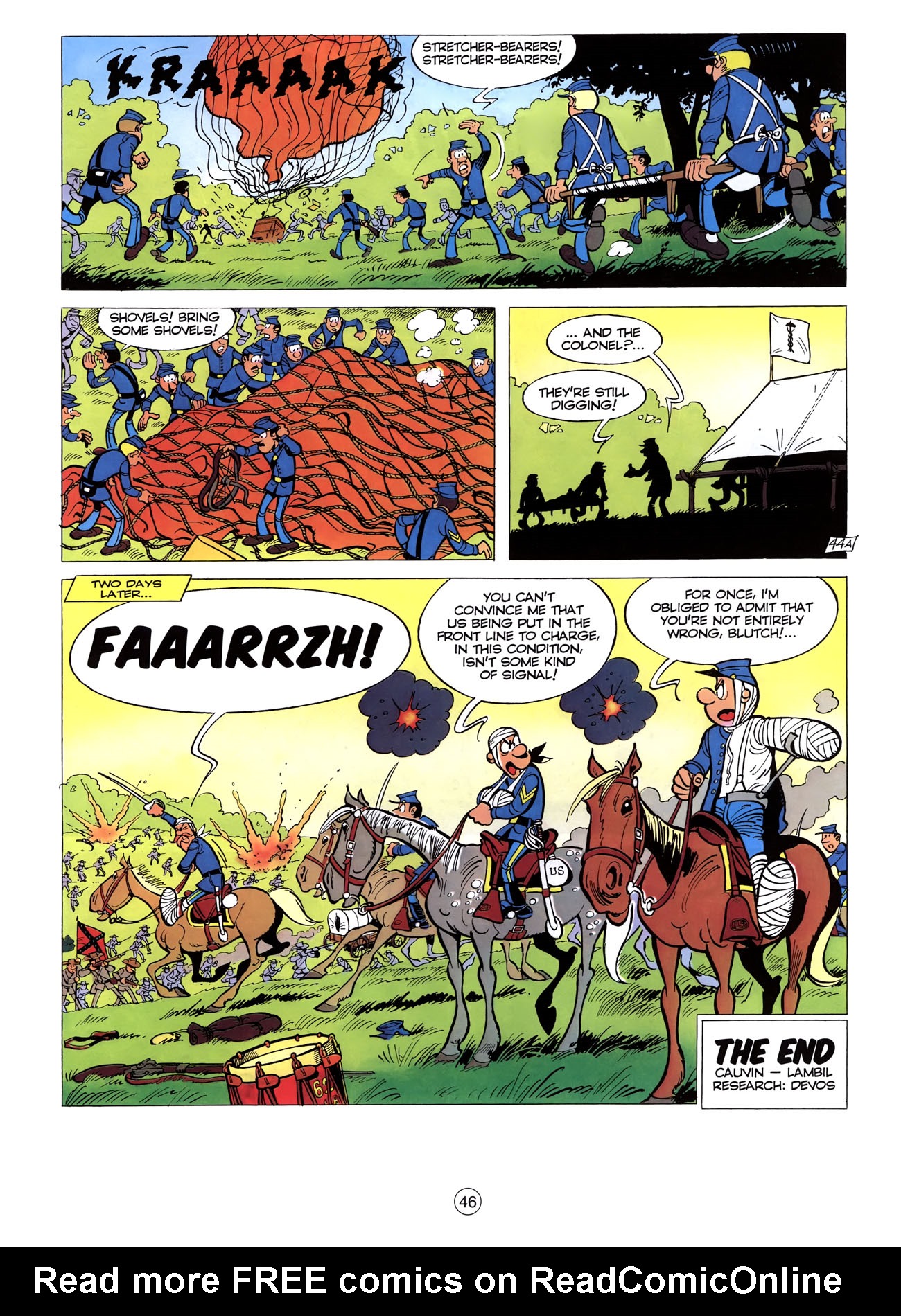 Read online The Bluecoats comic -  Issue #3 - 47