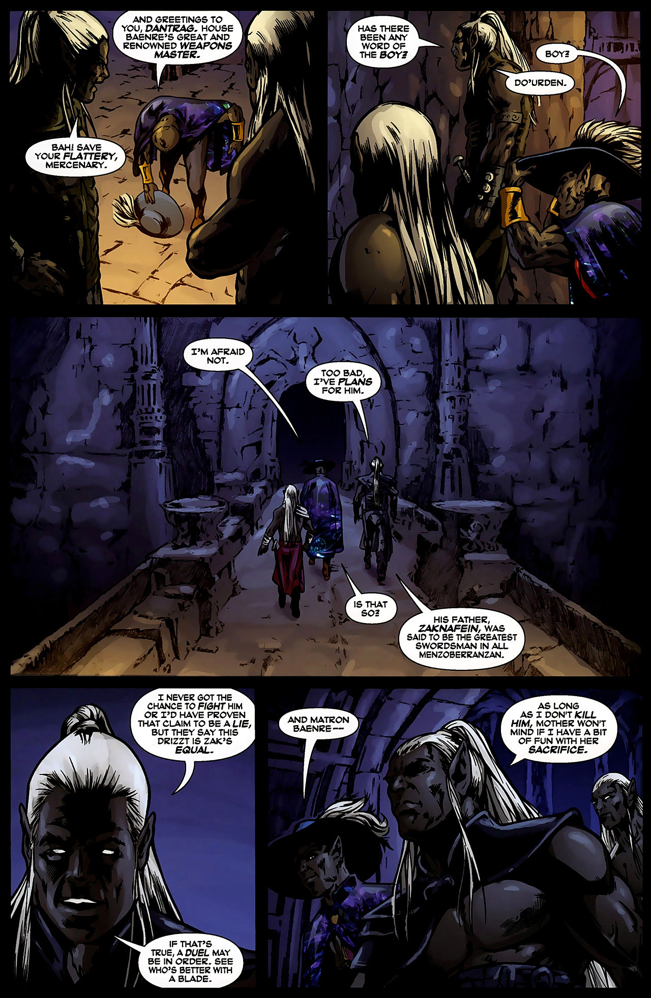 Read online Forgotten Realms: Starless Night comic -  Issue # Full - 18