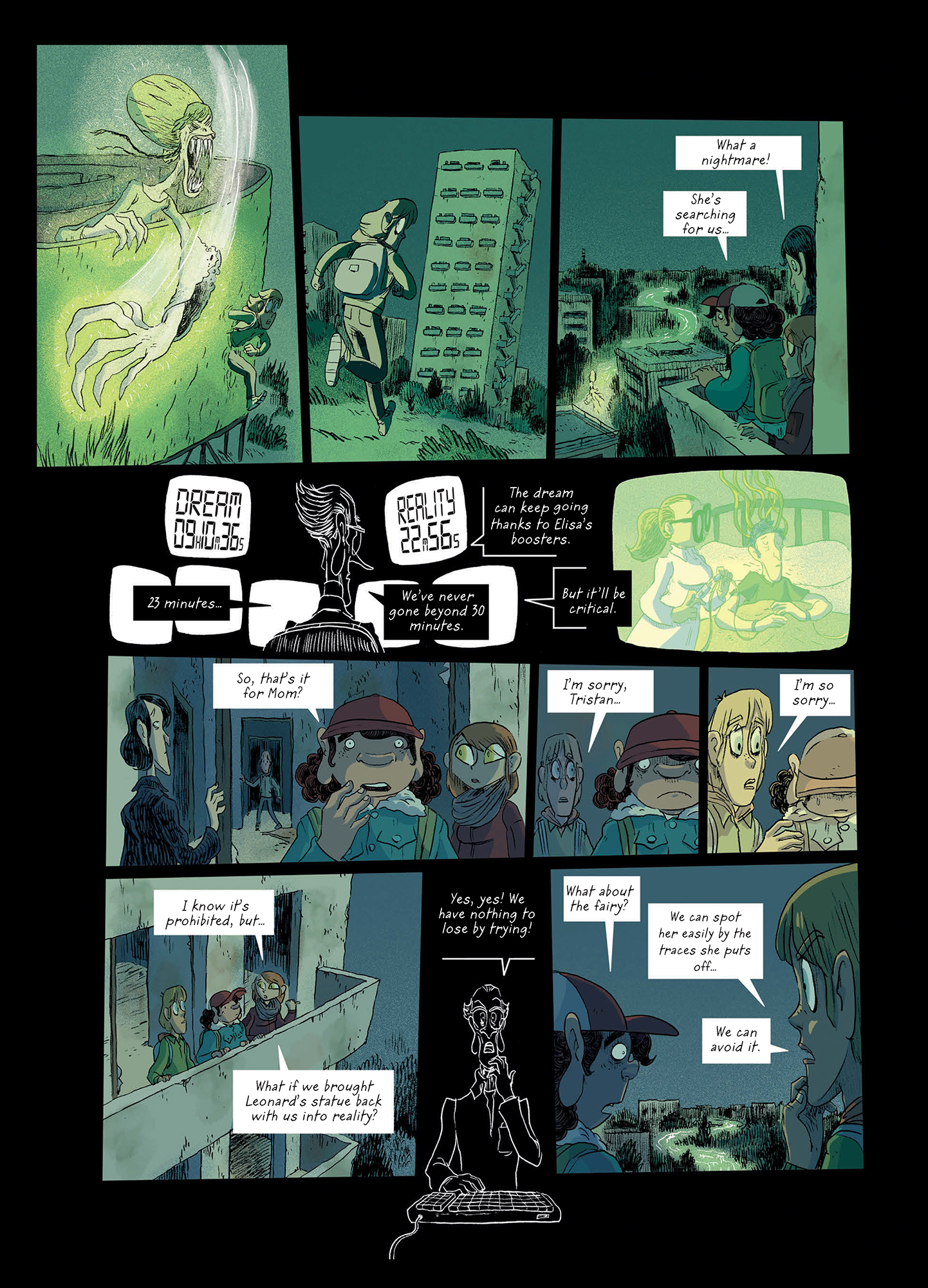 Read online The Nightmare Brigade: The Case of The Girl from Deja Vu comic -  Issue # TPB - 94