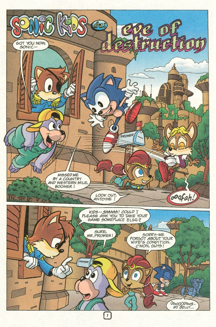 Read online Sonic Super Special comic -  Issue #9 - Sonic Kids are back - 32