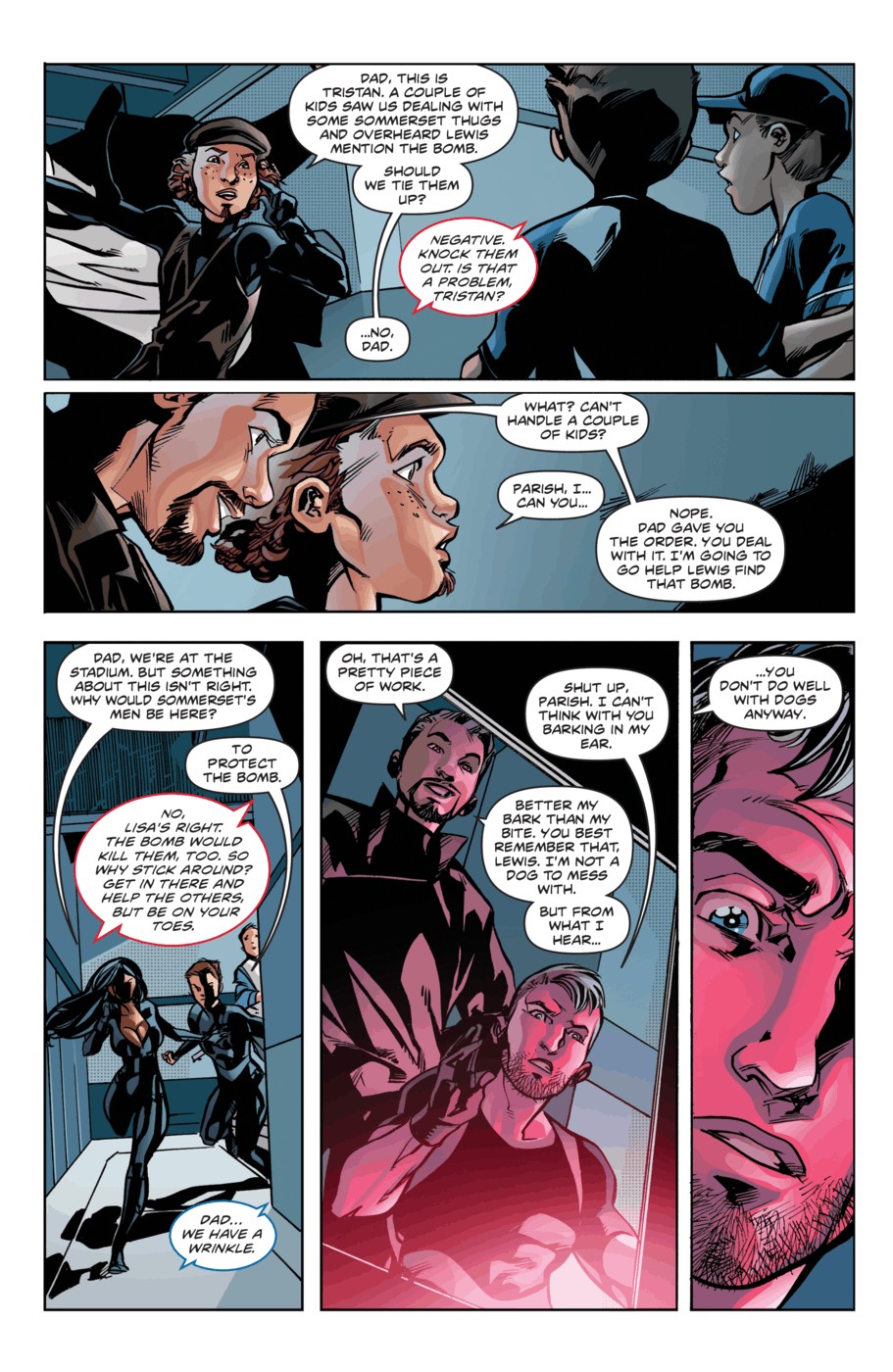 Read online Protocol: Orphans comic -  Issue #1 - 21