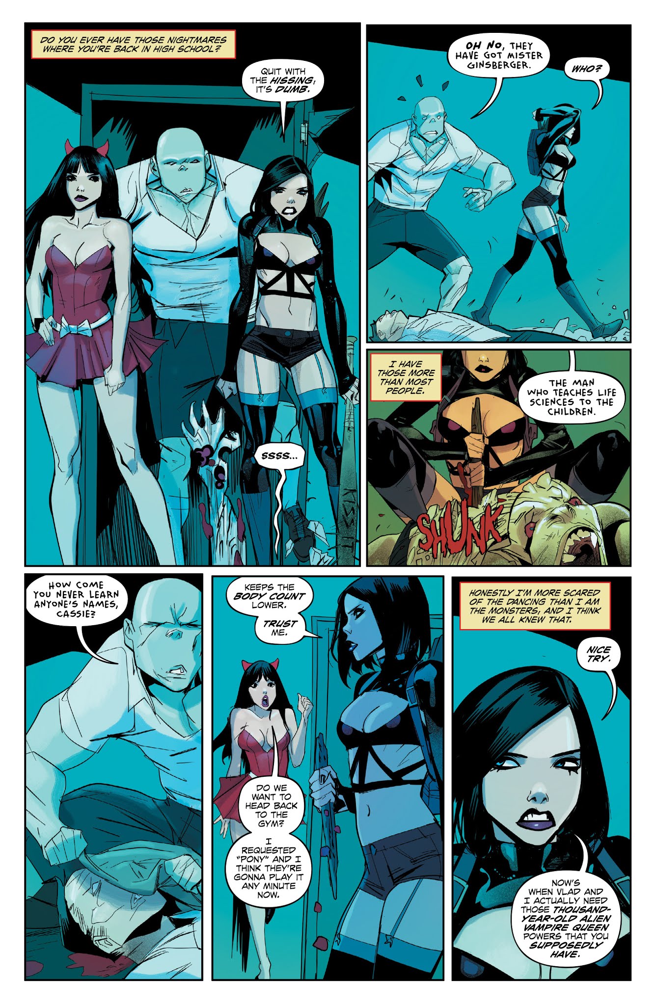 Read online Hack/Slash: Resurrection comic -  Issue #10 - 5