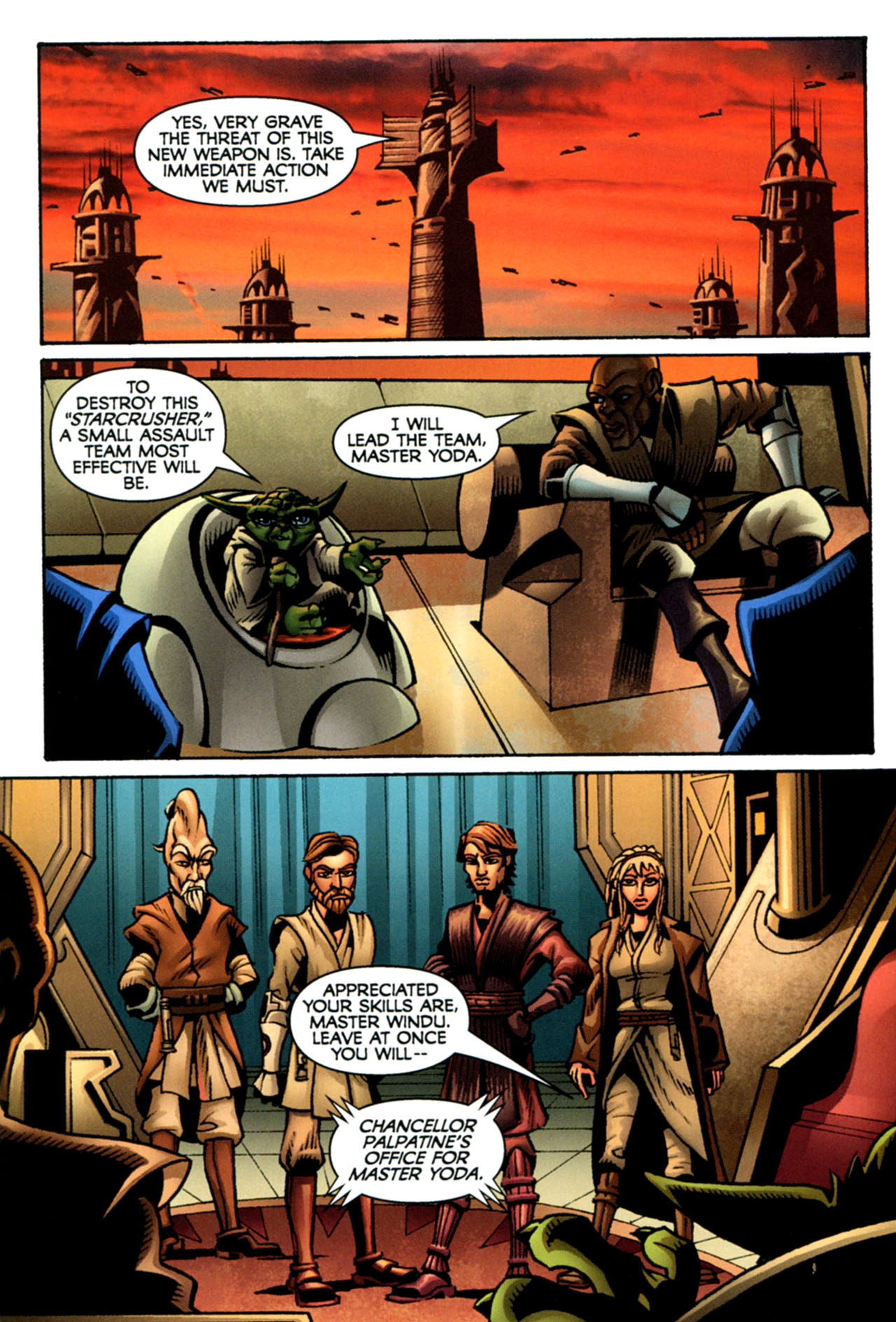 Read online Star Wars: The Clone Wars - The Starcrusher Trap comic -  Issue # Full - 22